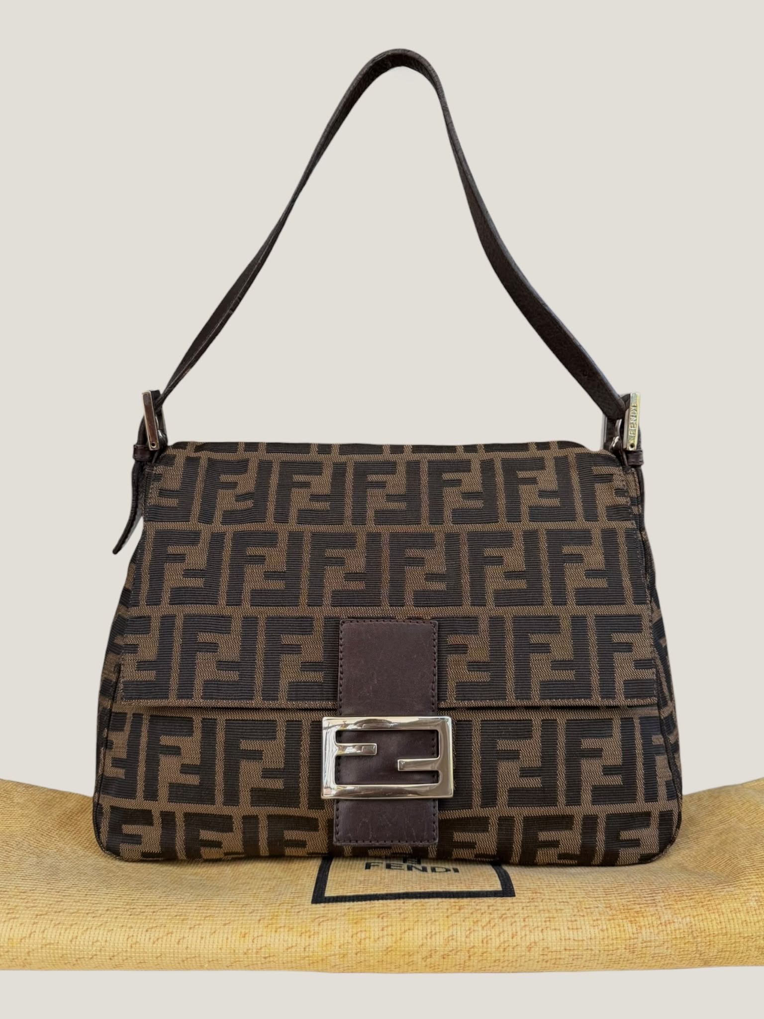 Fendi Mama Baguette Zucca