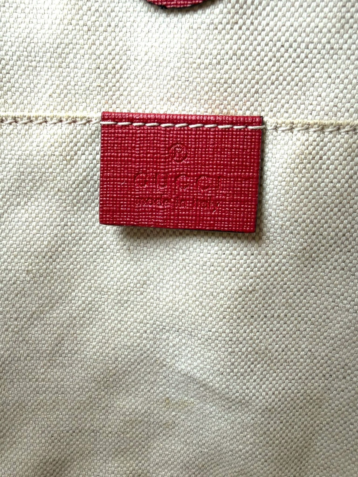 Gucci GG Supreme Coccinelle Tote