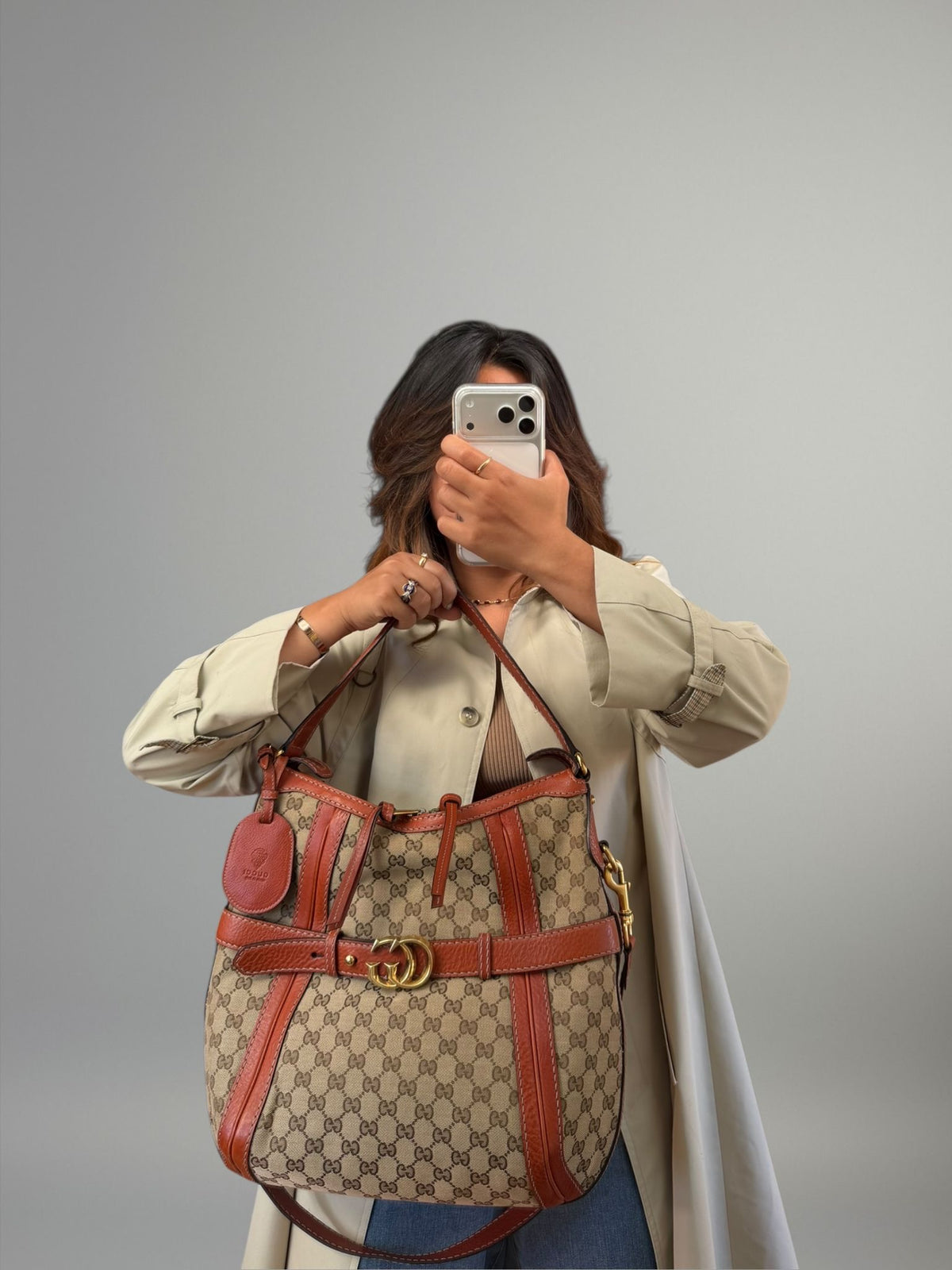 Gucci Hobo GG con cintura