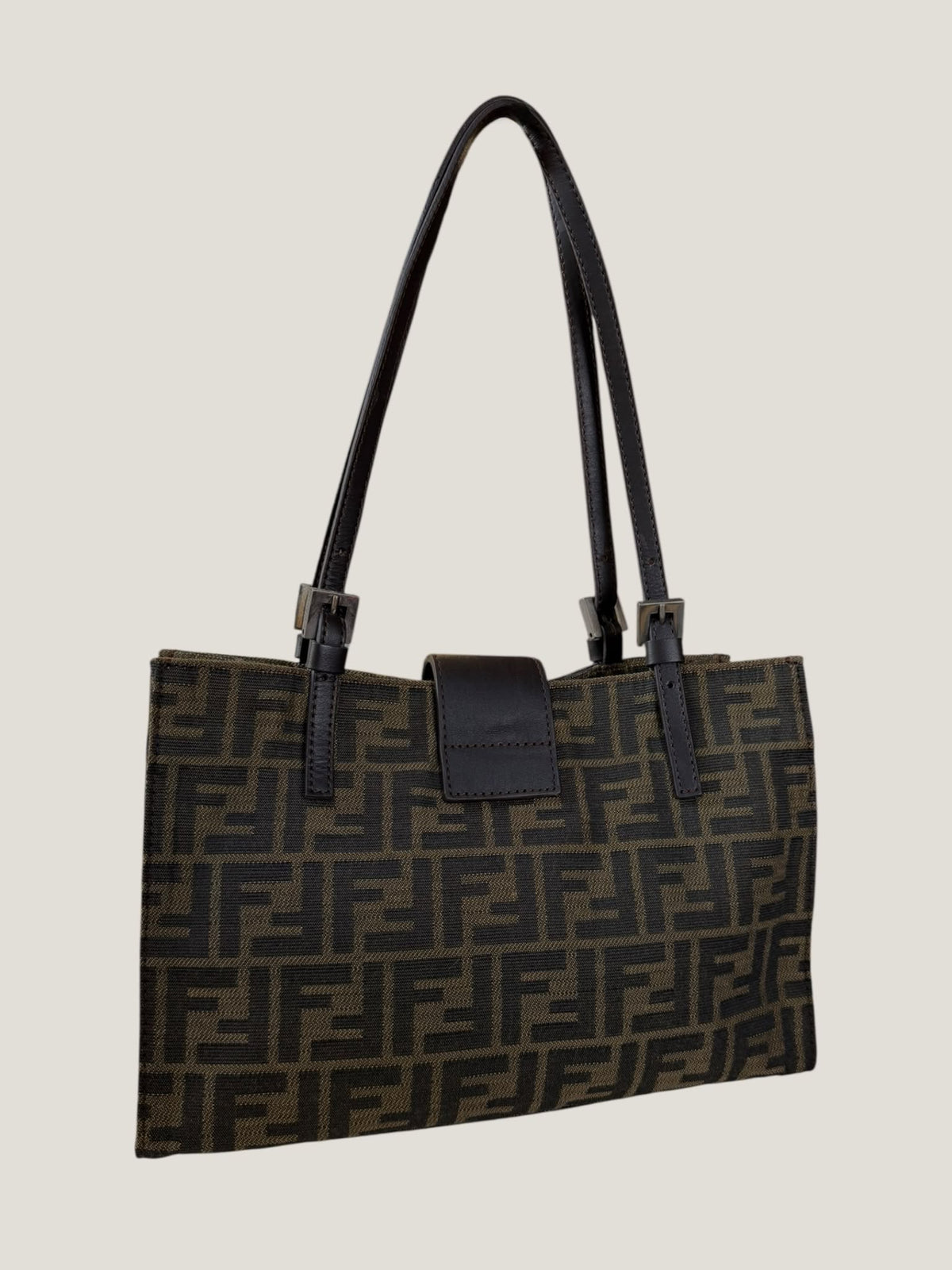 Fendi Baguette Zucca Tote