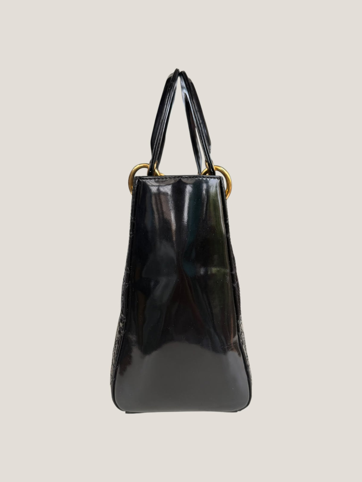 Lady Dior Vernice Nera