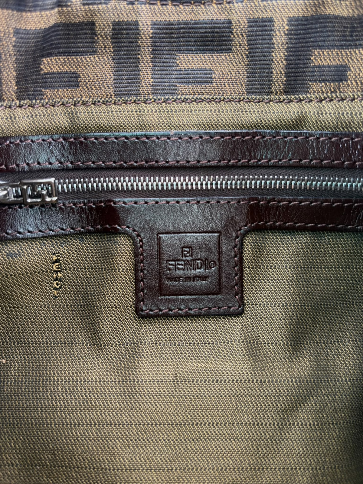 Fendi Zucca Hobo