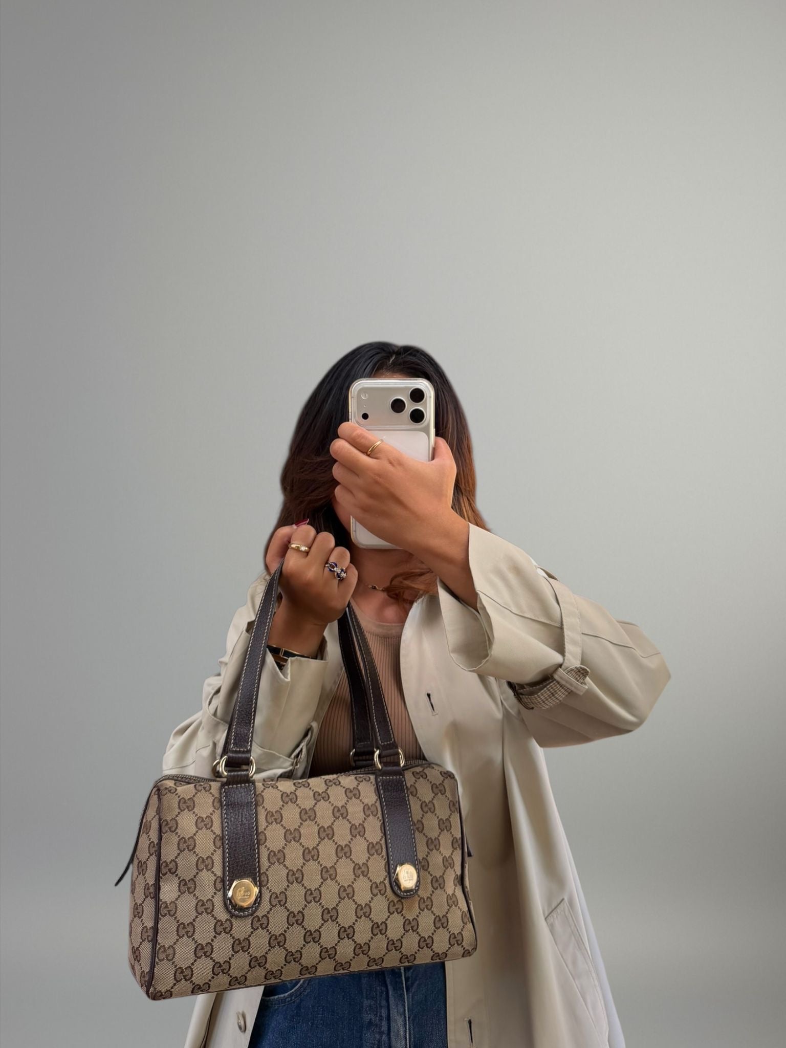 Gucci Boston GG Canvas