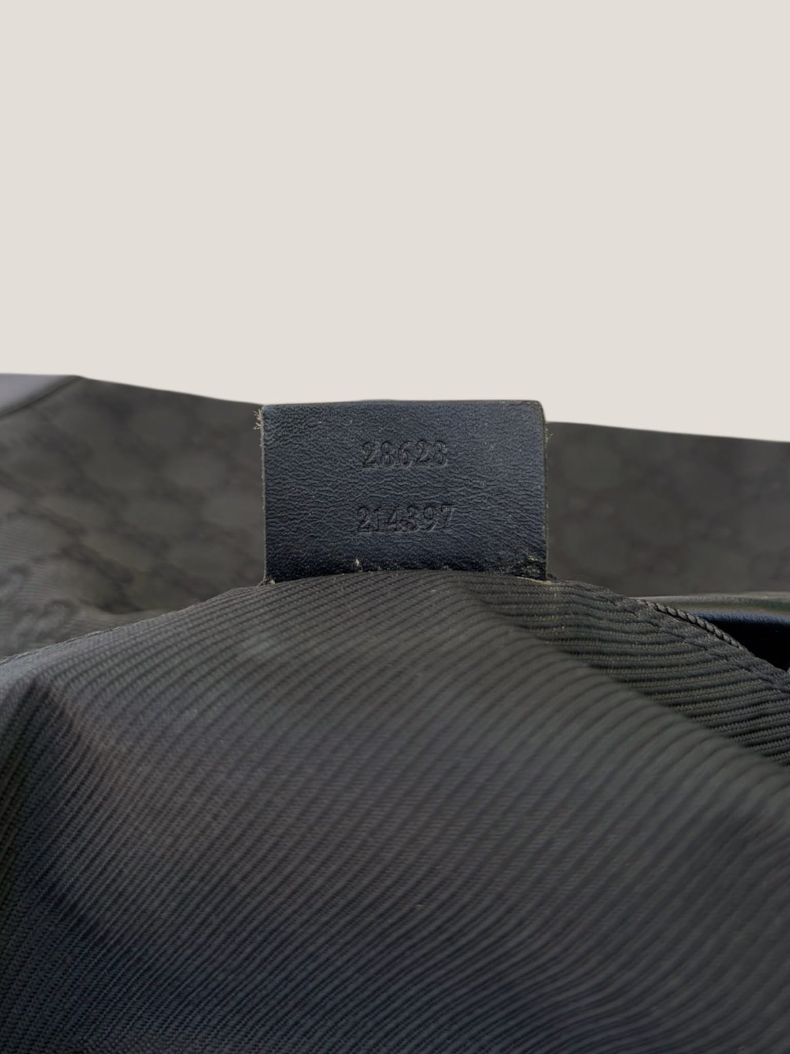 Gucci Jackie GG Canvas Nero