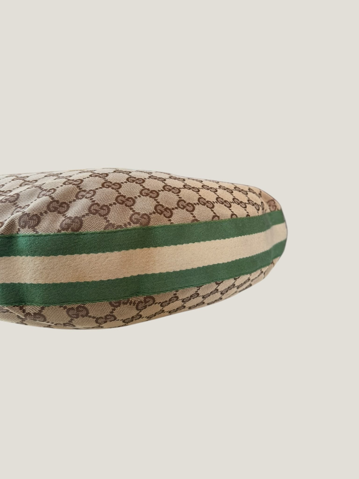 Gucci GG Canvas Hobo Bamboo