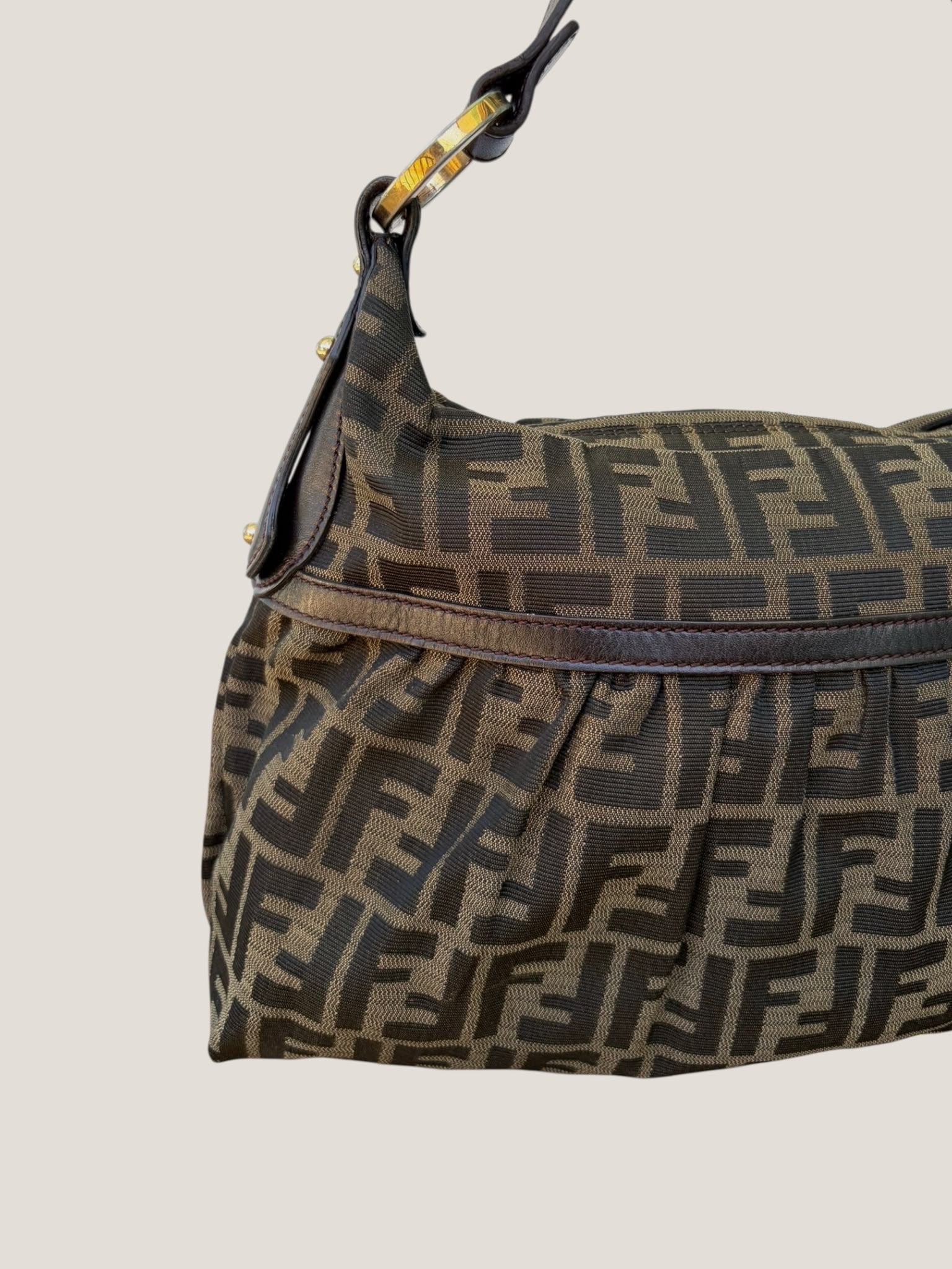 Fendi Chef Zucca Hobo