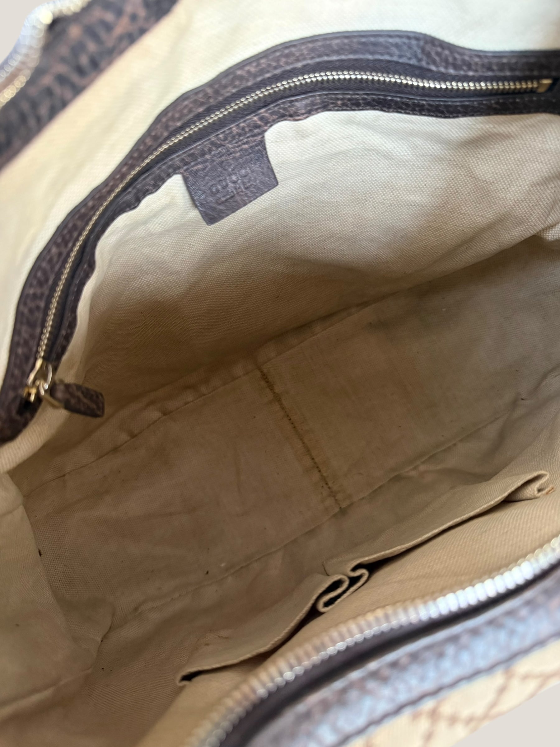 Gucci Hobo Diamante con dettagli Horsebit