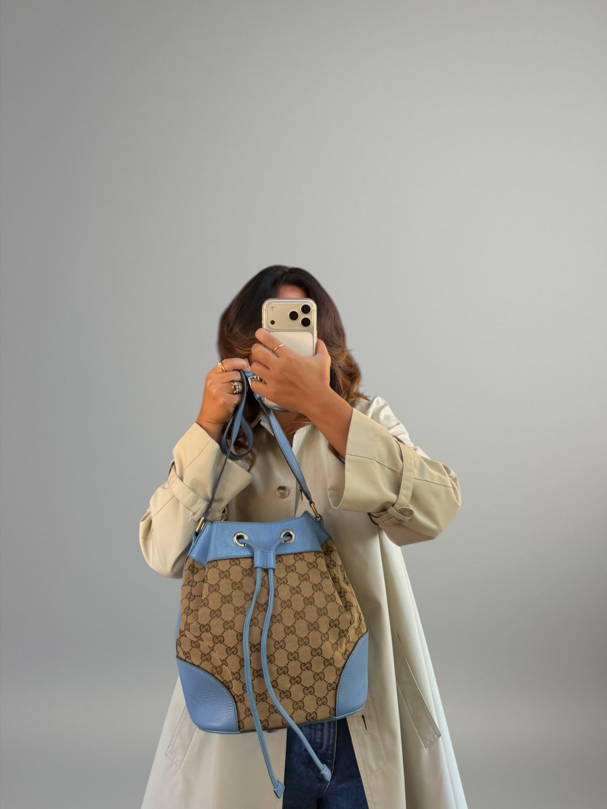 Gucci Secchiello GG Canvas