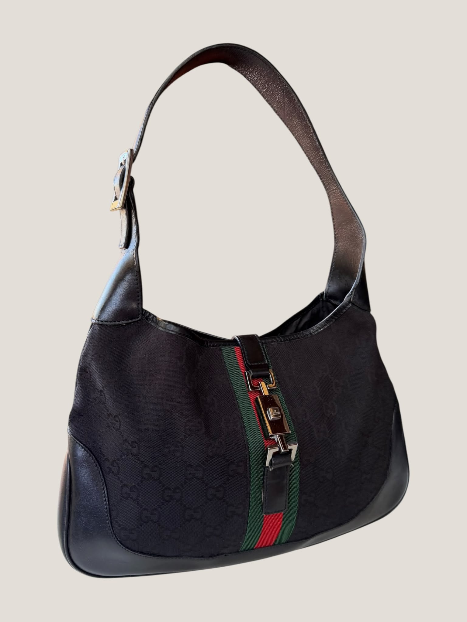 Gucci Jackie Web GG Canvas