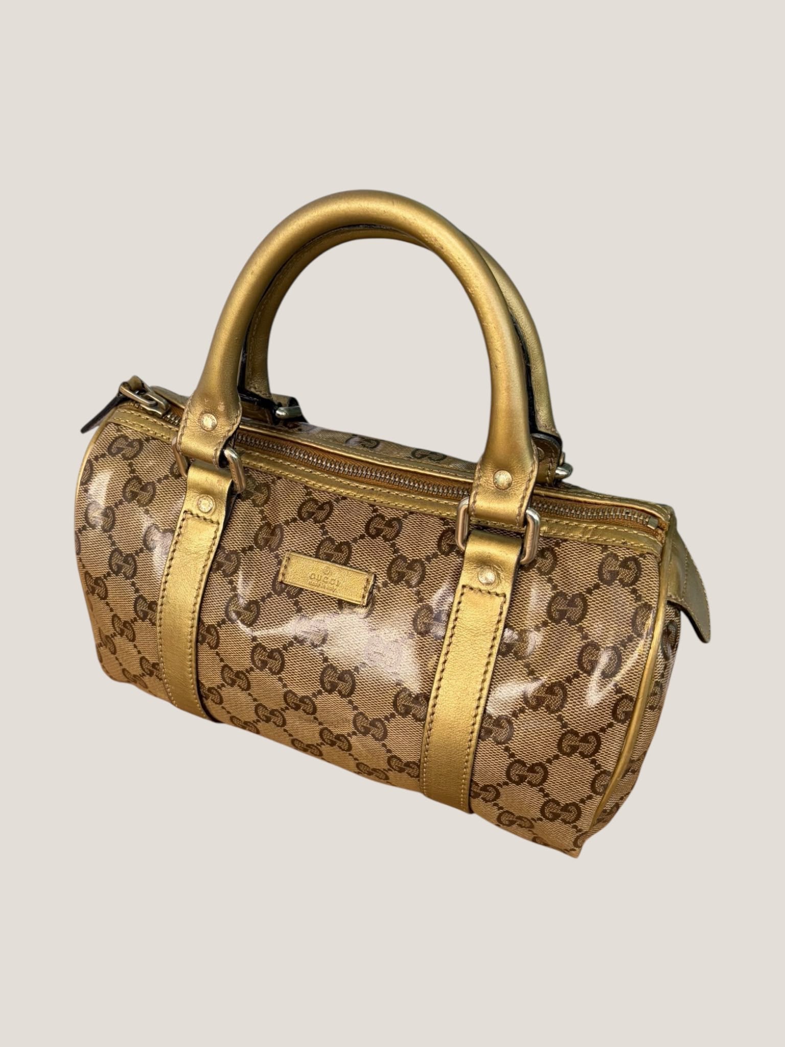 Gucci Mini Boston GG Crystal