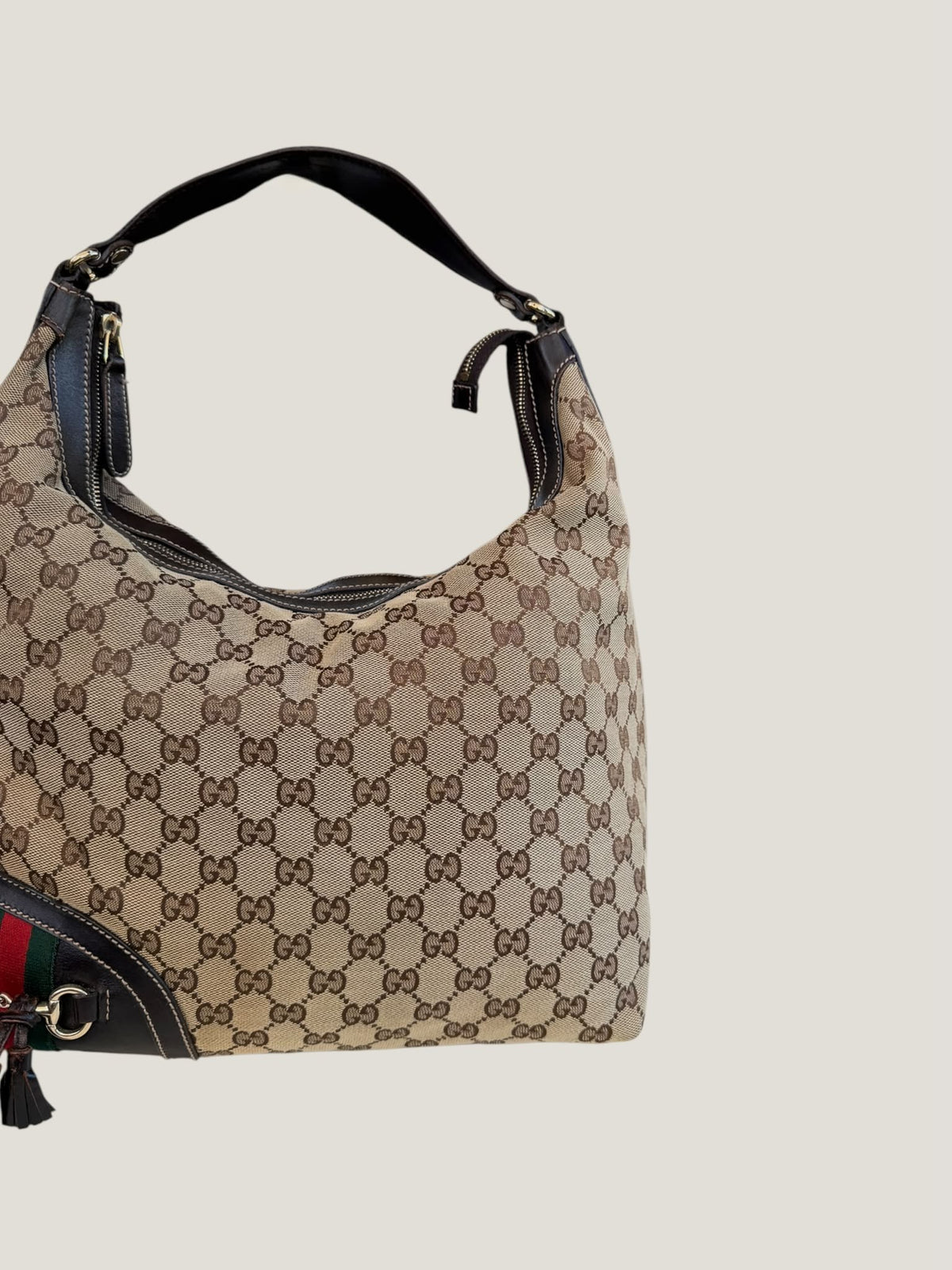 Gucci Web Horsebit Hobo