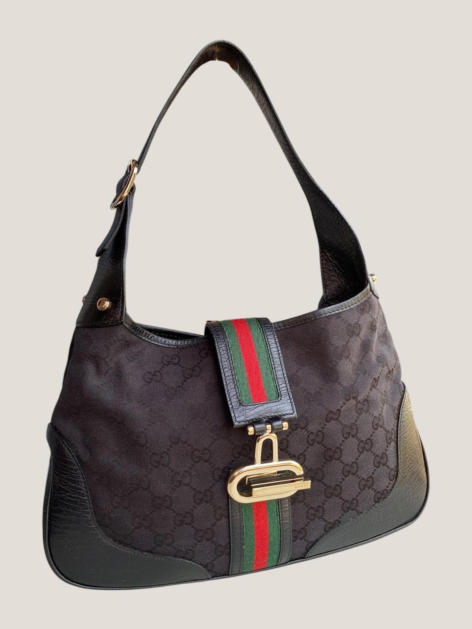 Gucci Jackie in tessuto GG