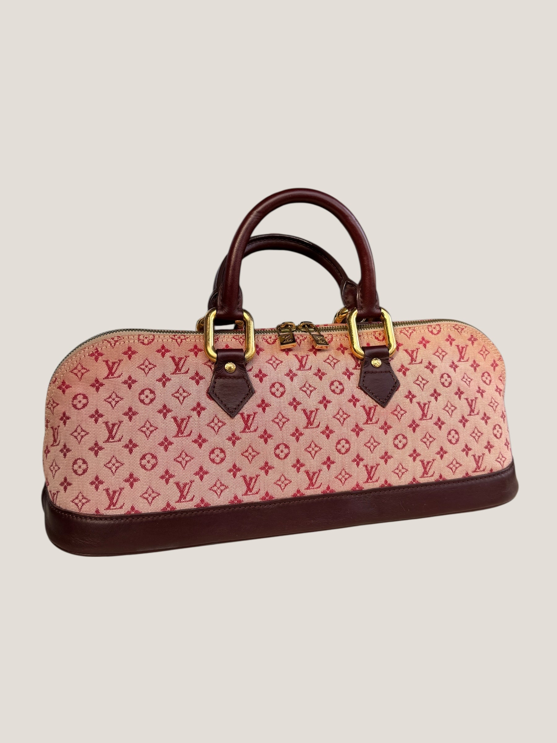 LOUIS VUITTON Alma Long Monogram Mini Lin