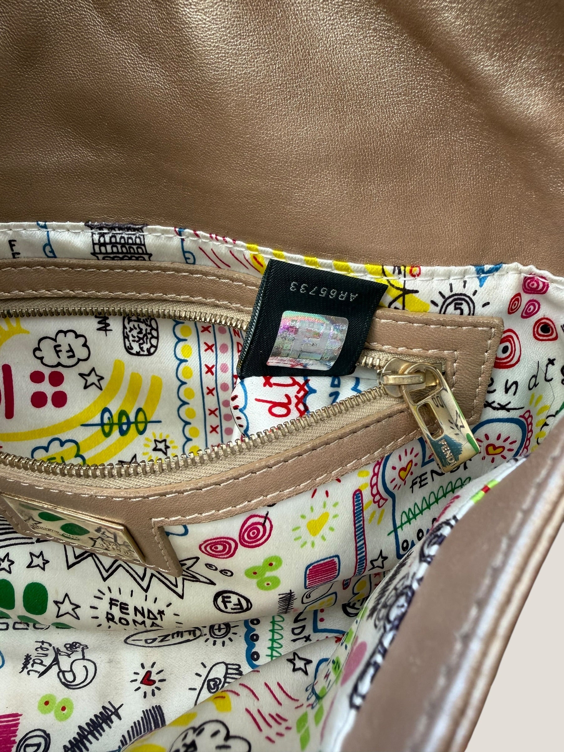 Fendi baguette in pelle