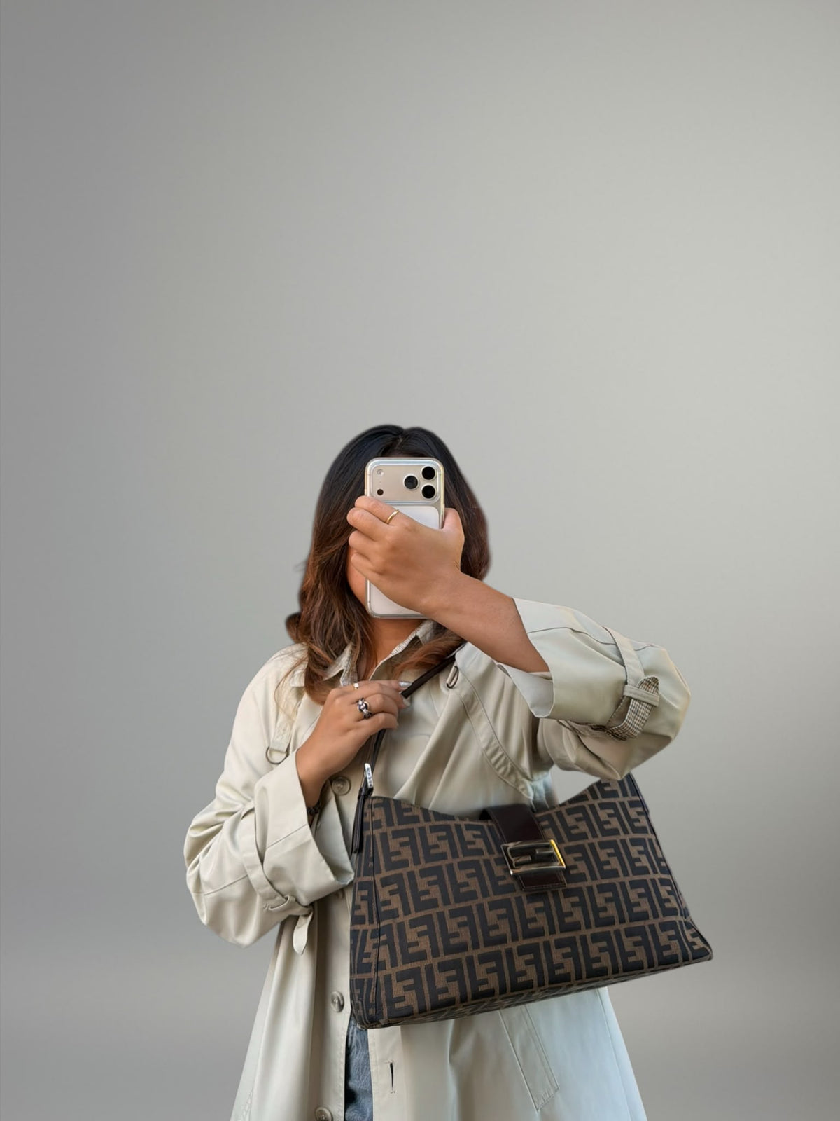 Fendi Baguette Zucca
