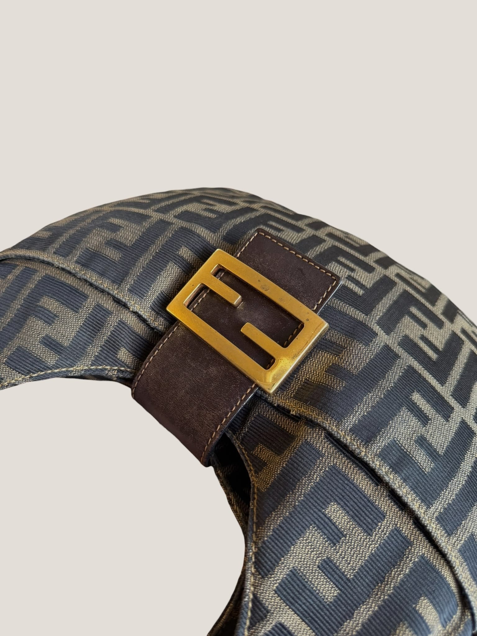 Fendi Baguette Zucca Hobo