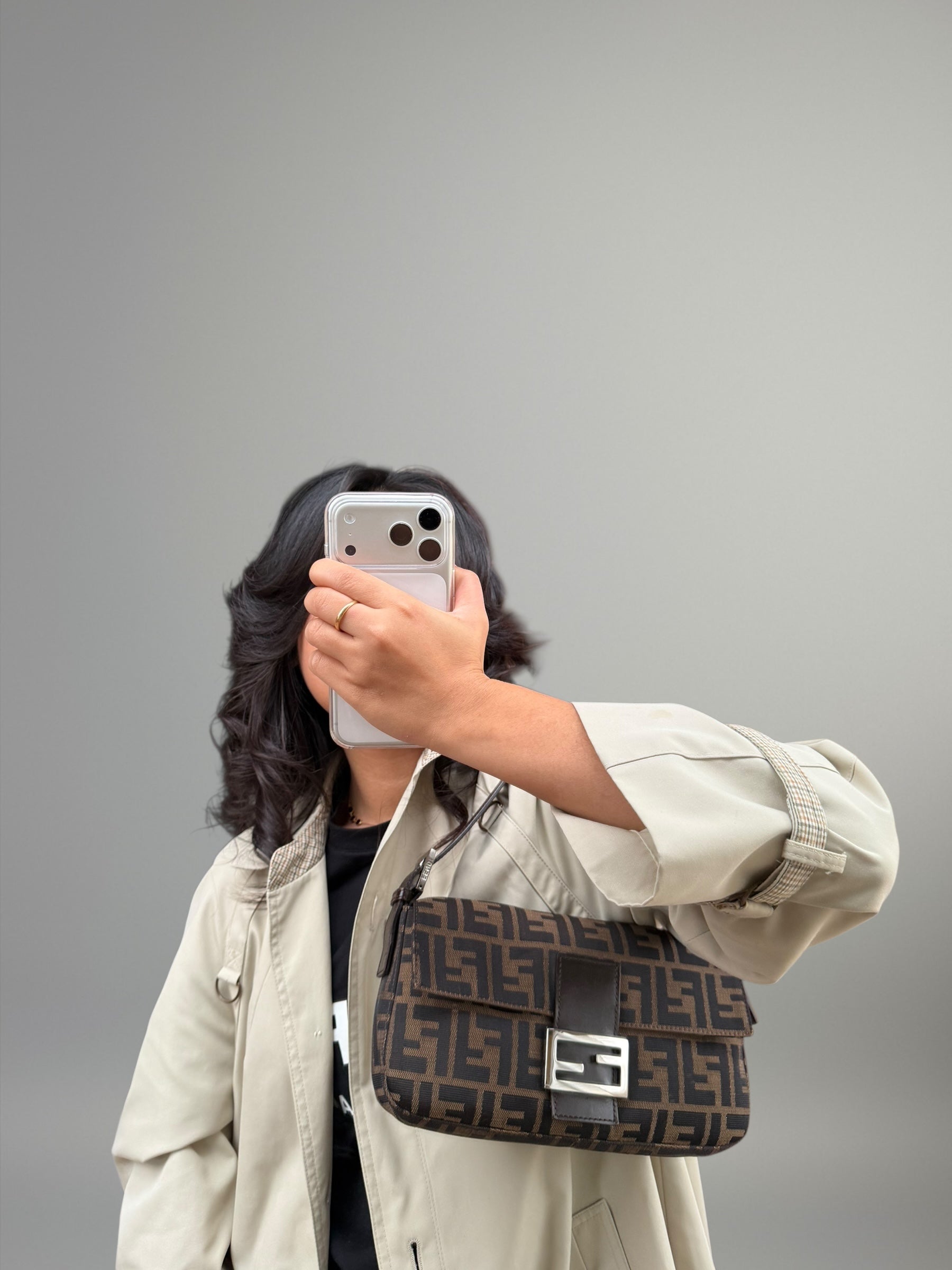 Fendi Baguette Zucca