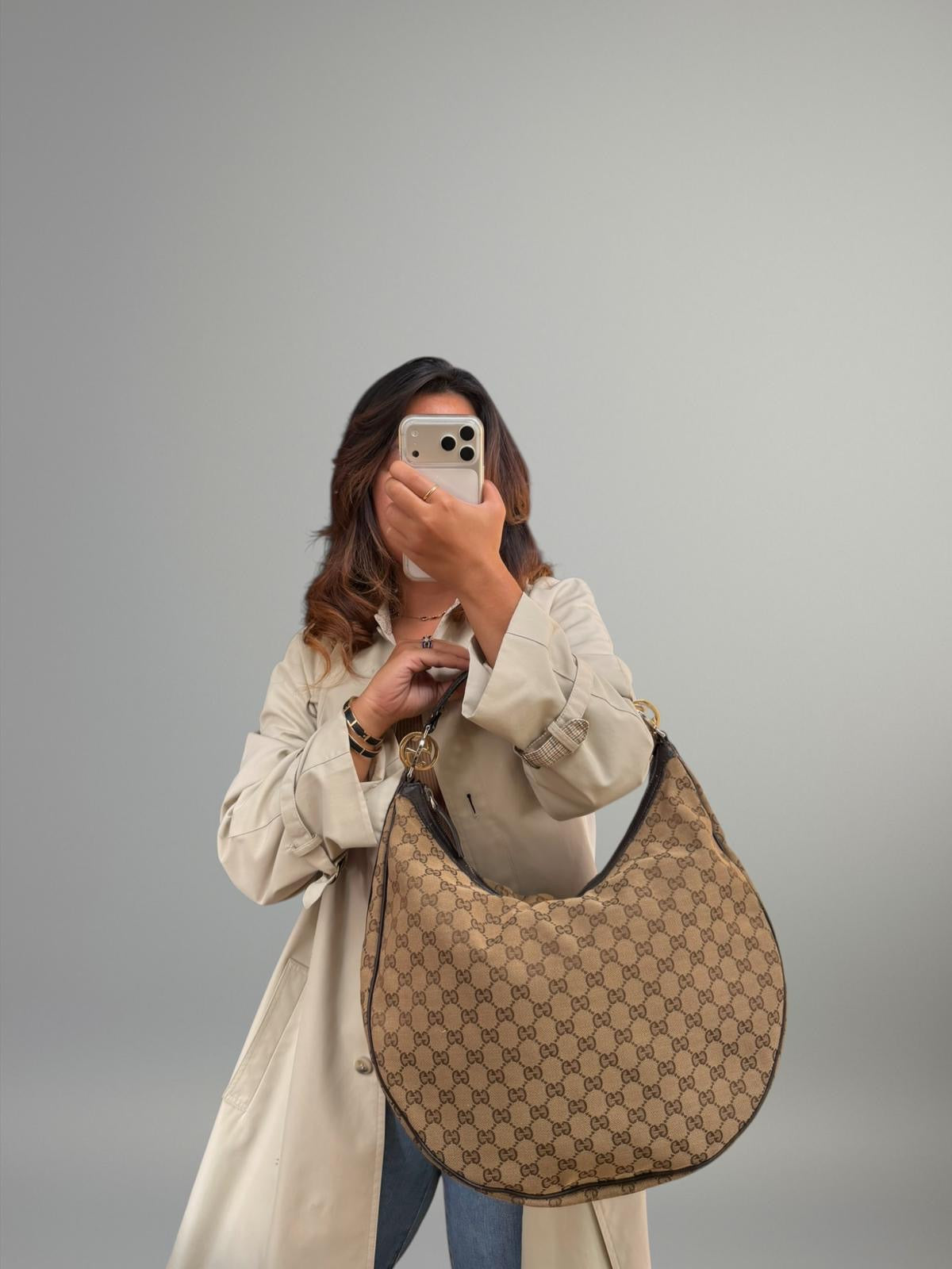 Gucci GG Twins Hobo