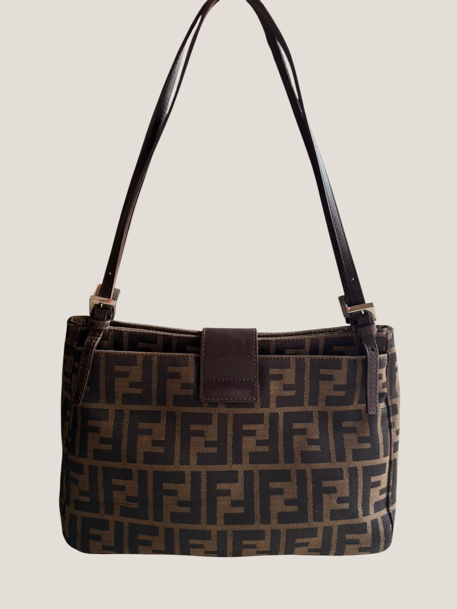 Fendi Baguette Zucca Tote
