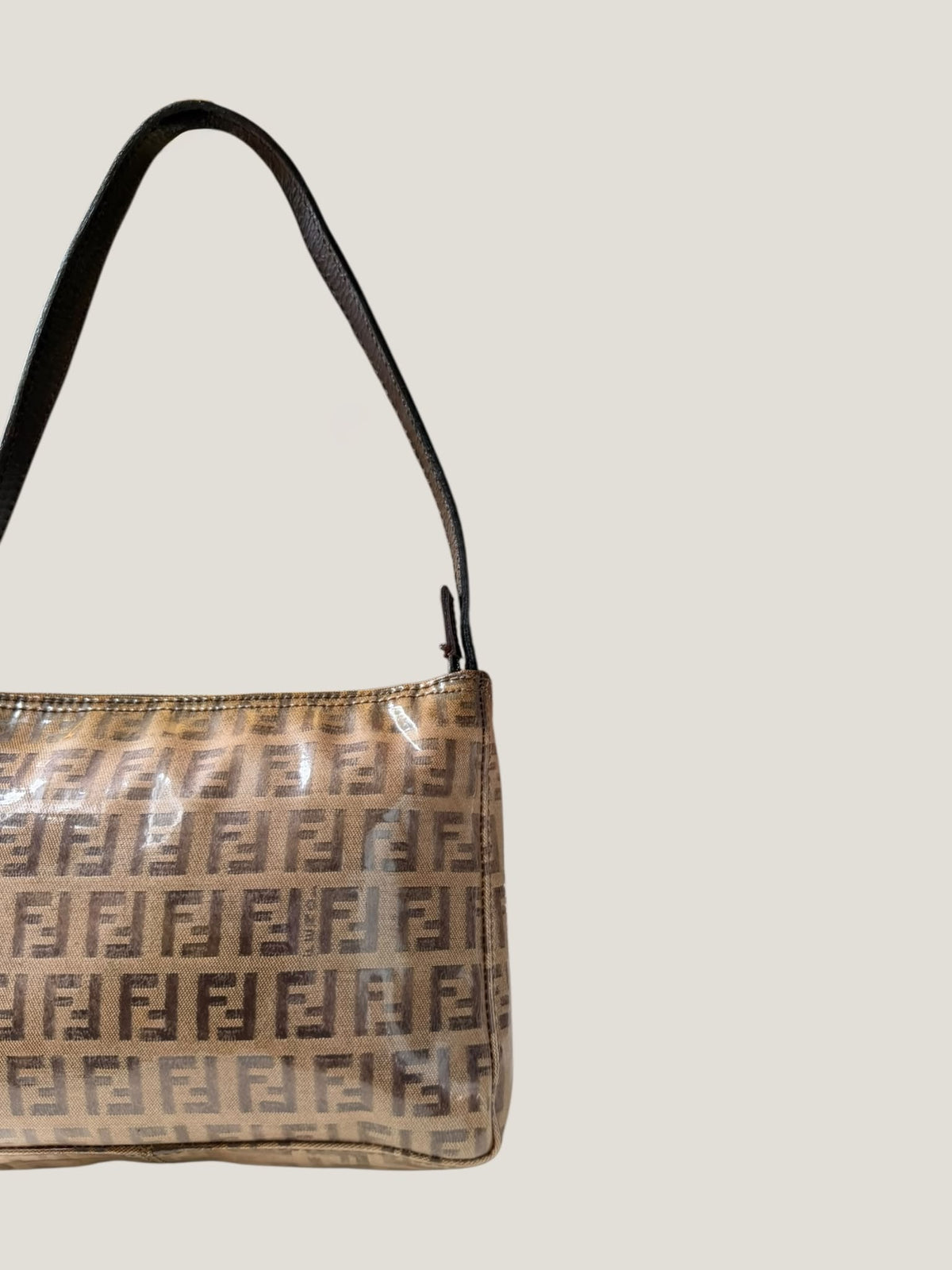 Fendi Zucchino Crystal Pochette