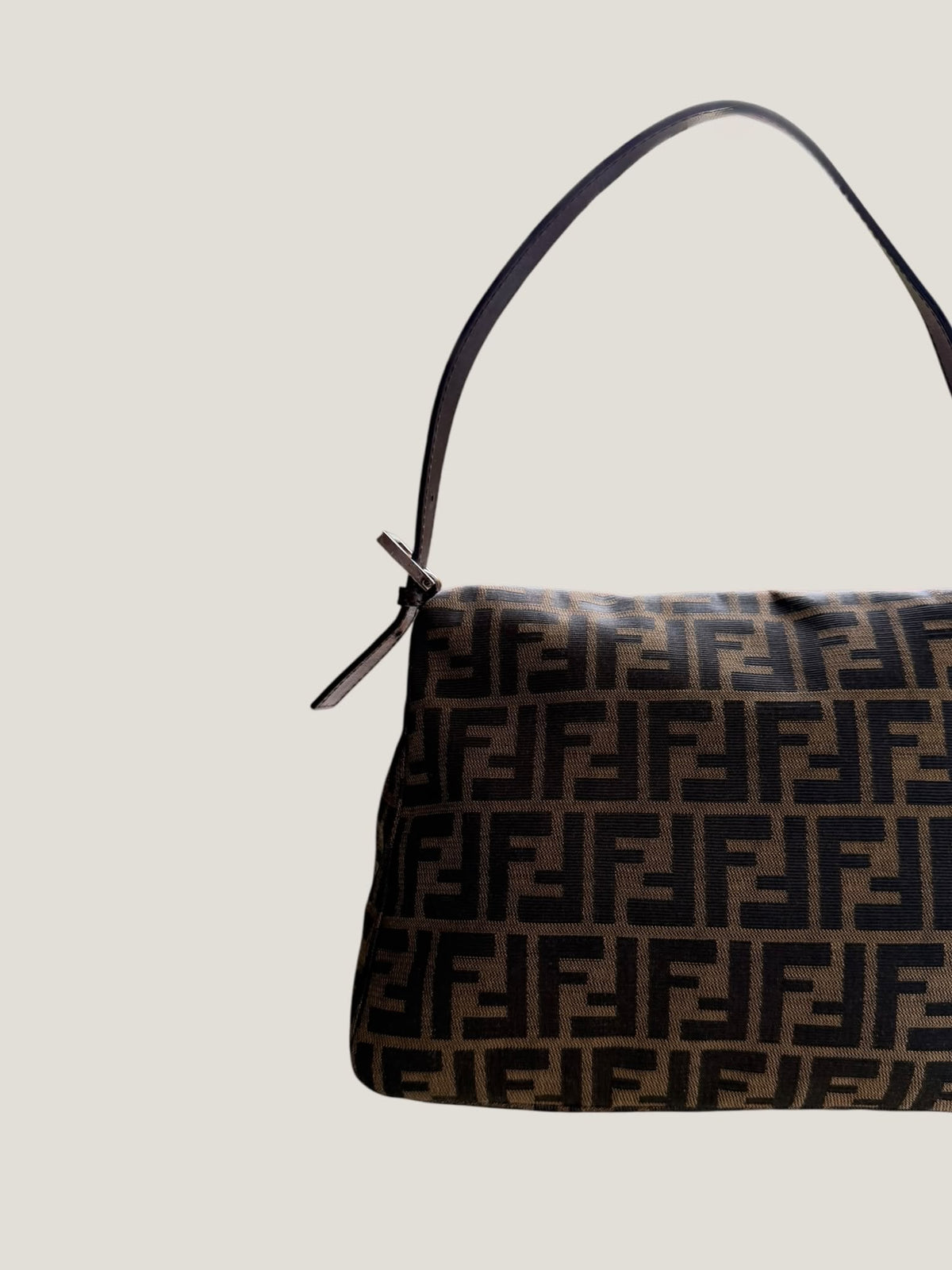 Fendi Mamma Baguette Zucca