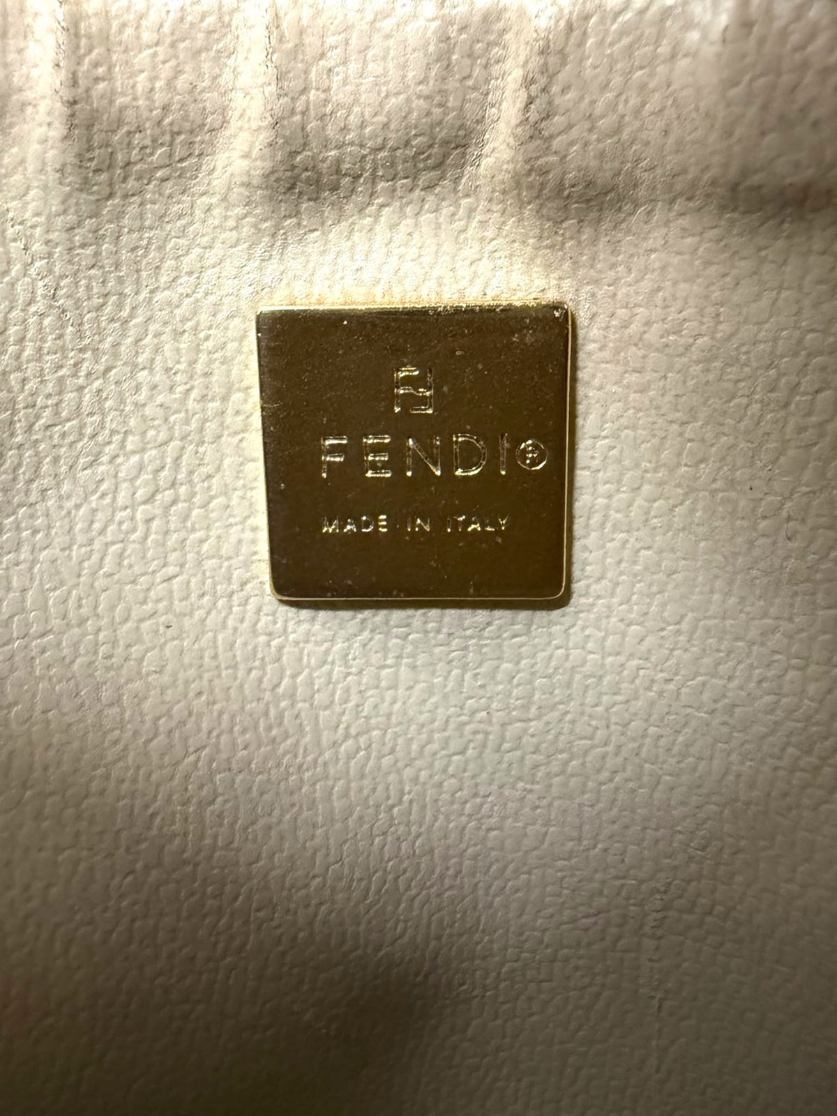 Fendi Zucchino Crystal Pochette
