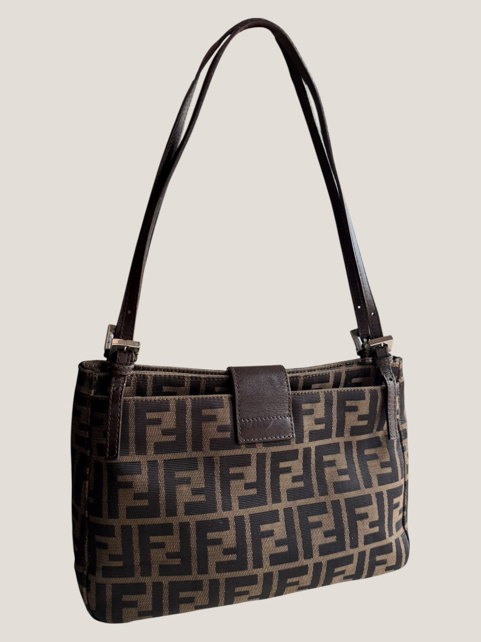 Fendi Baguette Zucca Tote