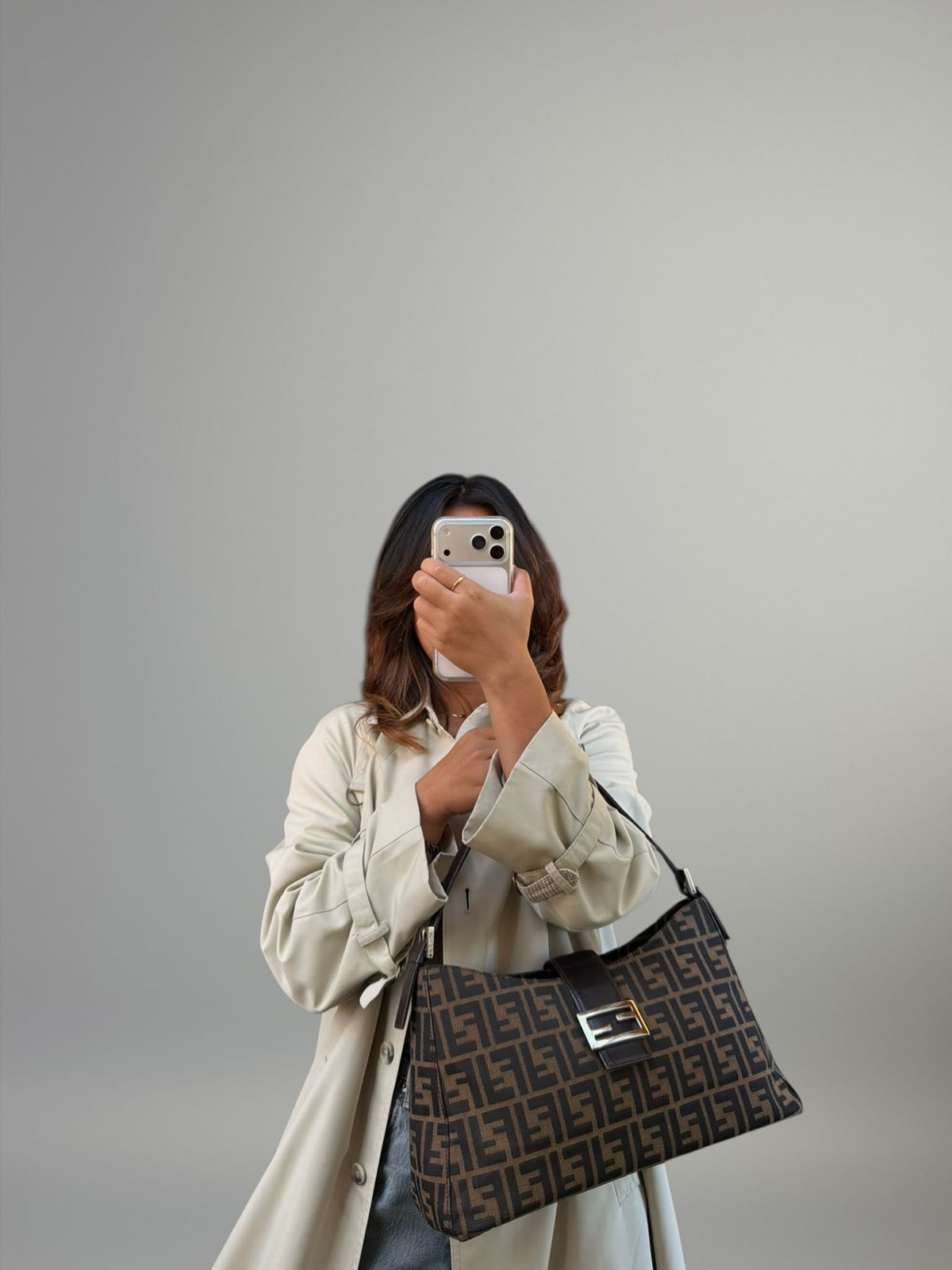 Fendi Baguette Zucca