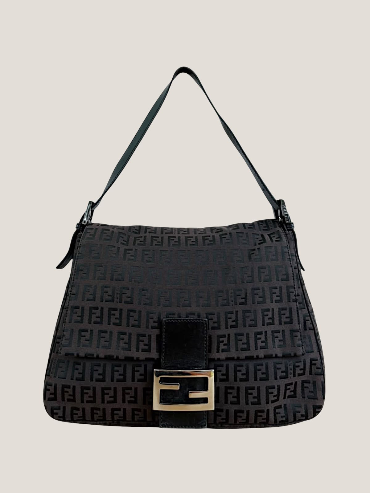 Fendi Mamma Baguette Zucchino