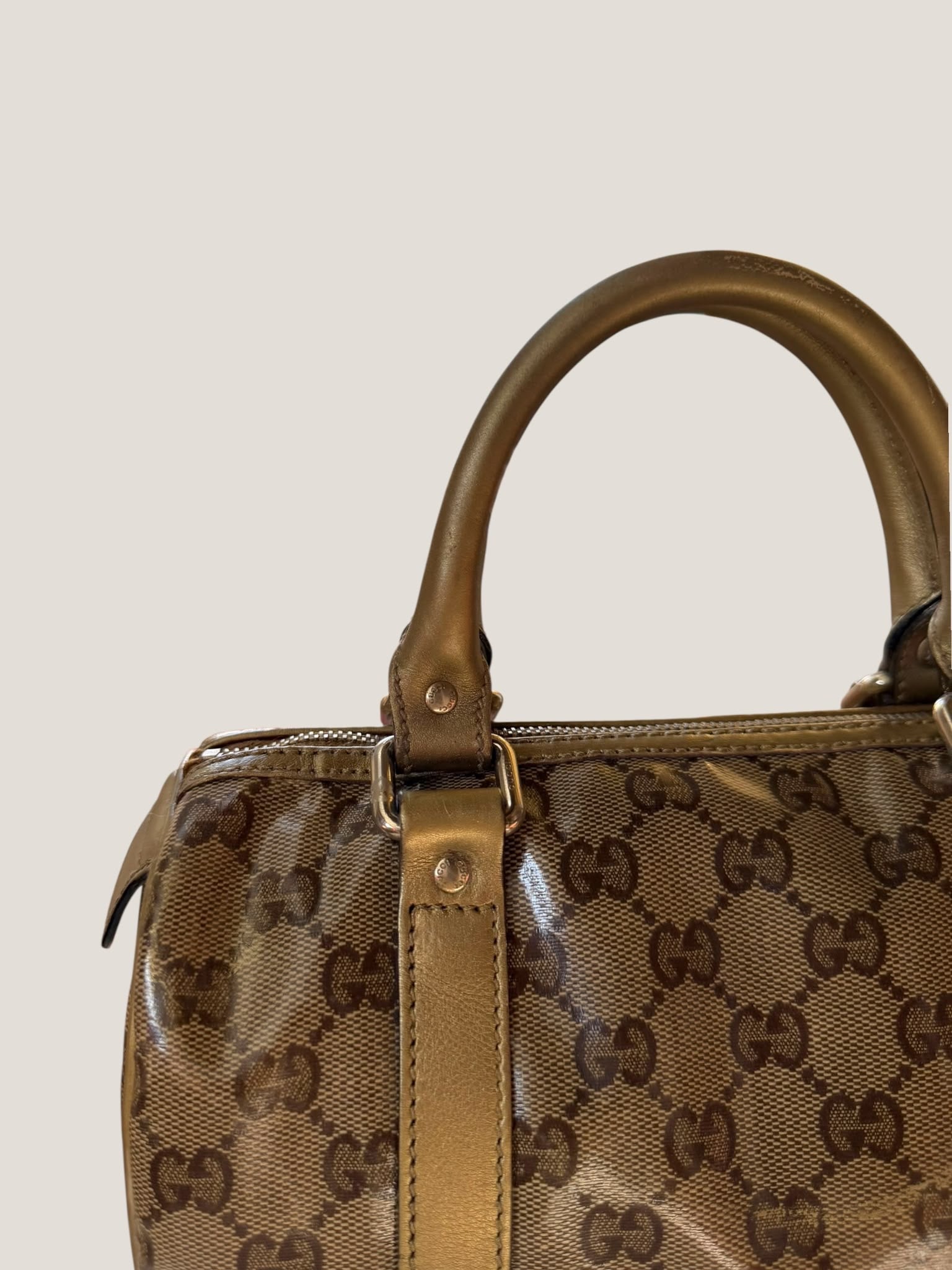 Gucci Mini Boston GG Crystal