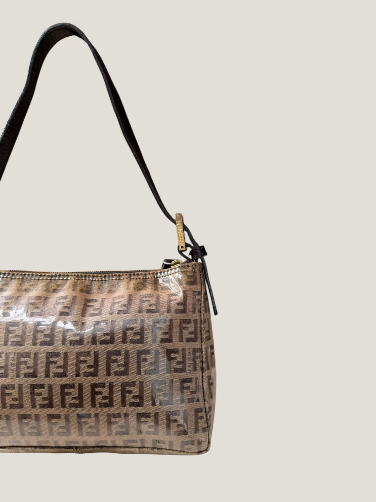 Fendi Zucchino Crystal Pochette
