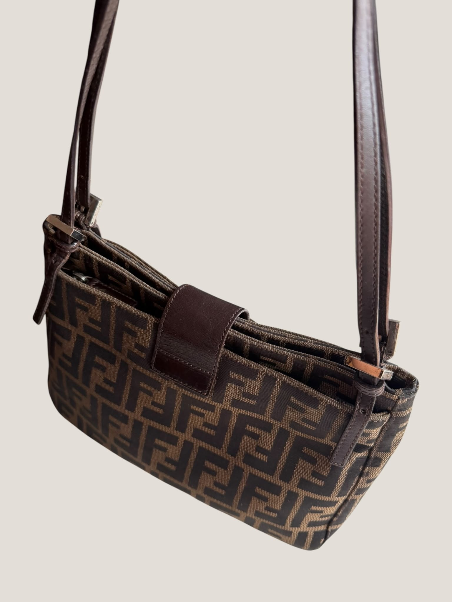 Fendi Baguette Zucca Tote