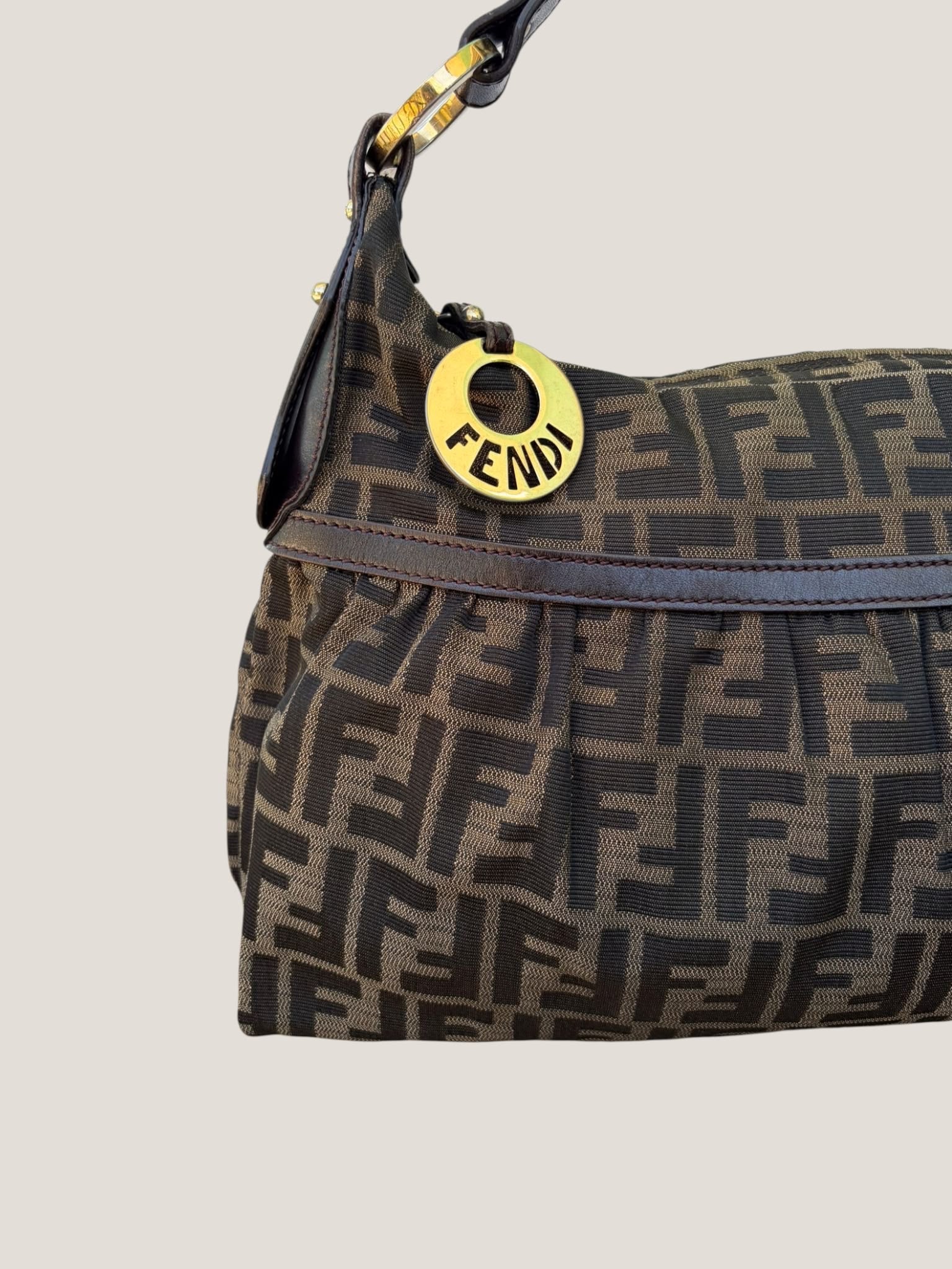 Fendi Chef Zucca Hobo