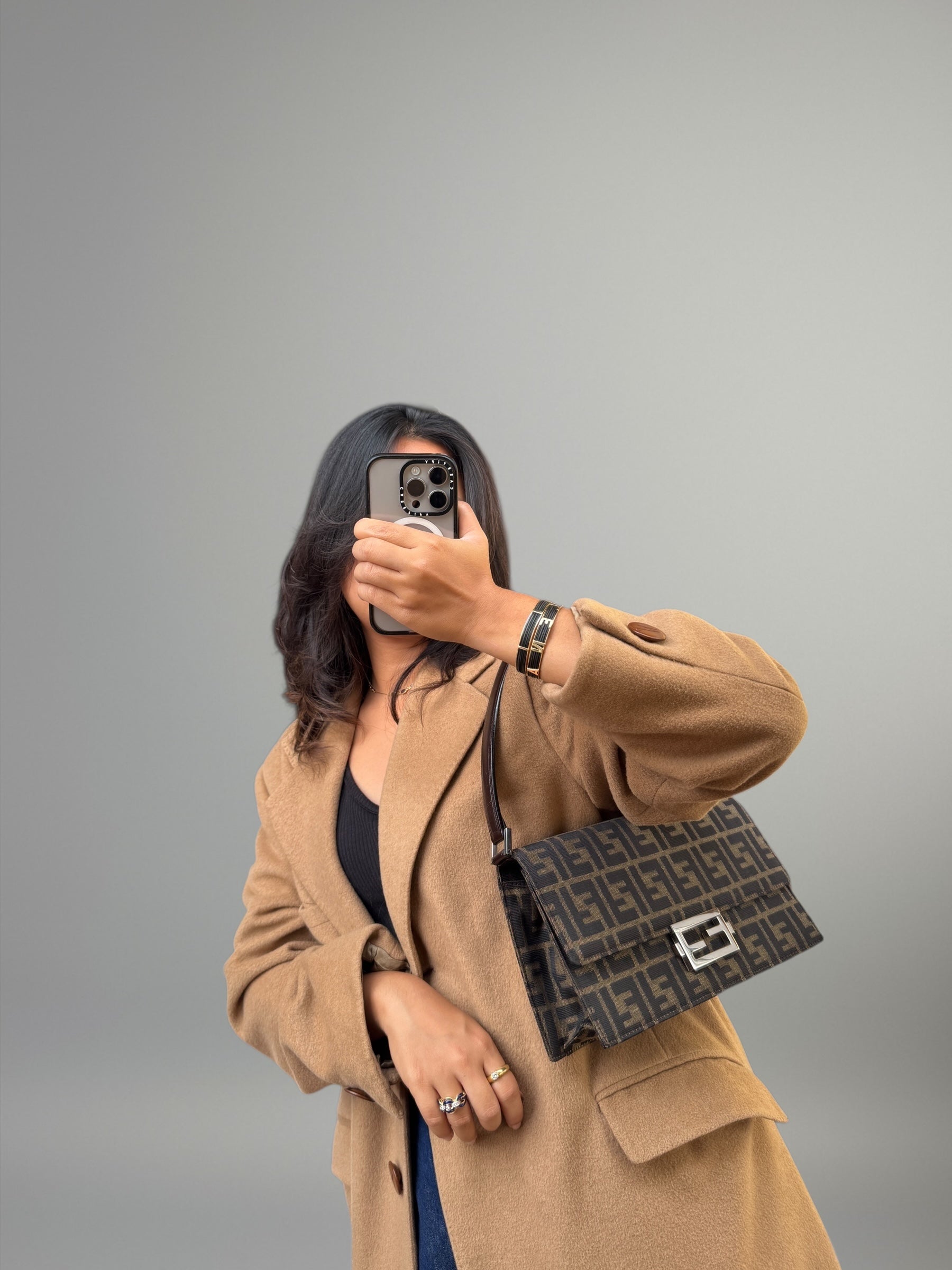 Fendi Baguette Zucca monogram