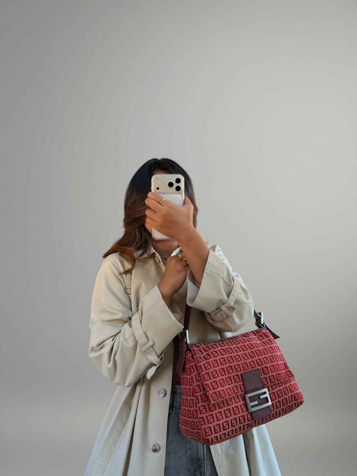 Fendi Mama Baguette Zucchino