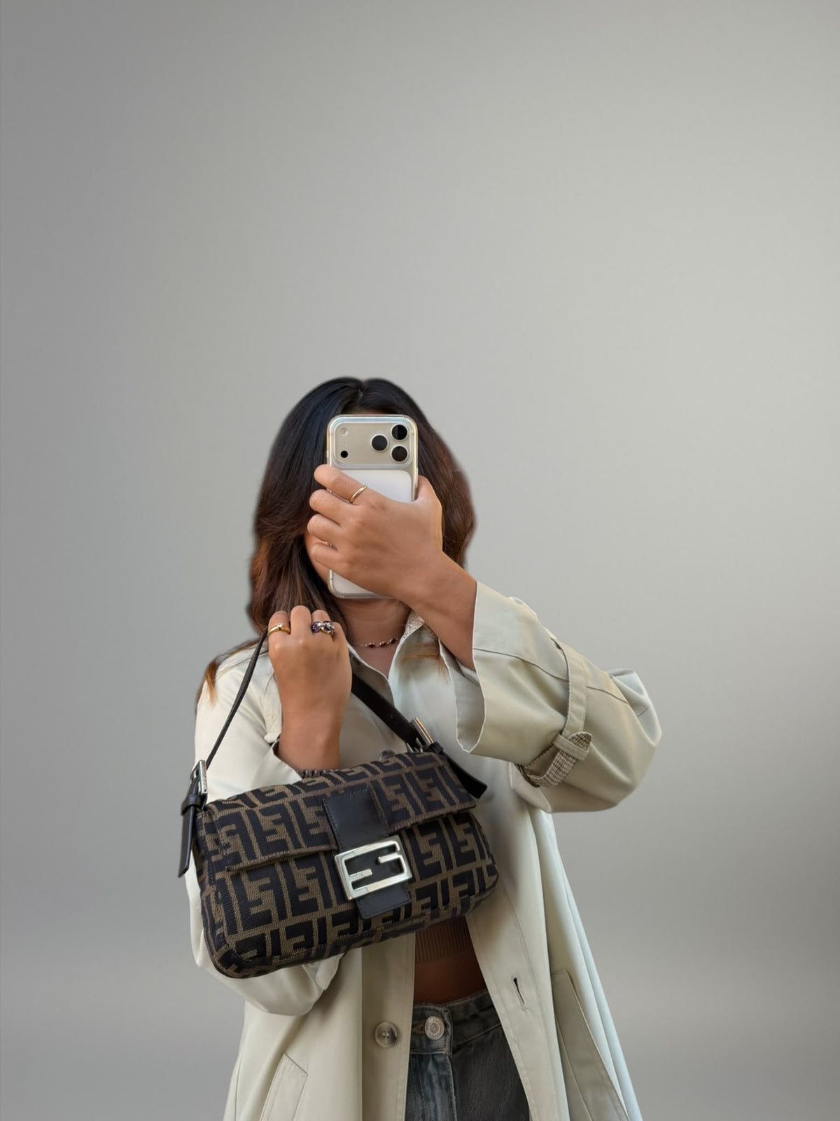 Fendi Baguette Zucca