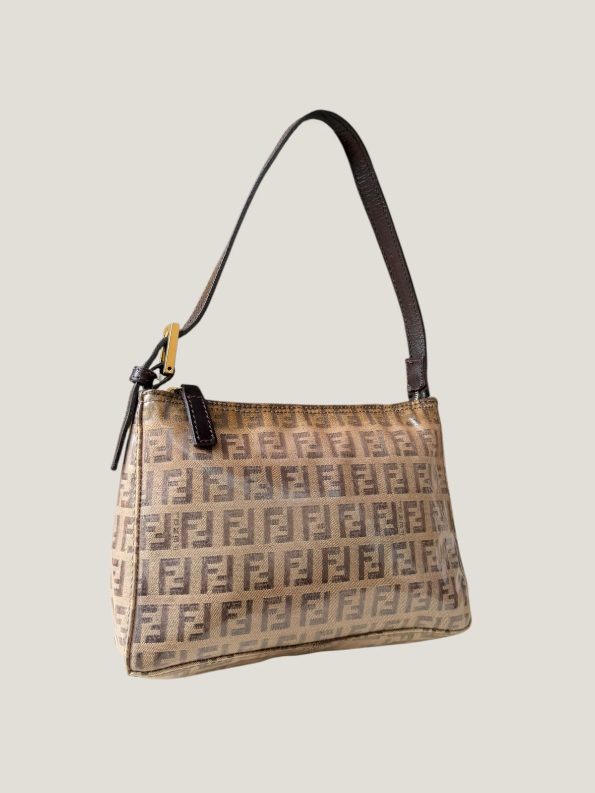 Fendi Zucchino Crystal Pochette