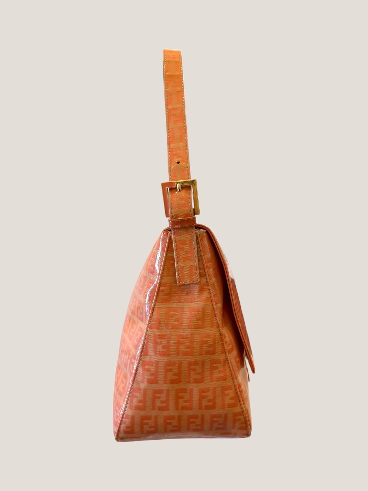 Fendi Mamma Baguette Zucchino Crystal