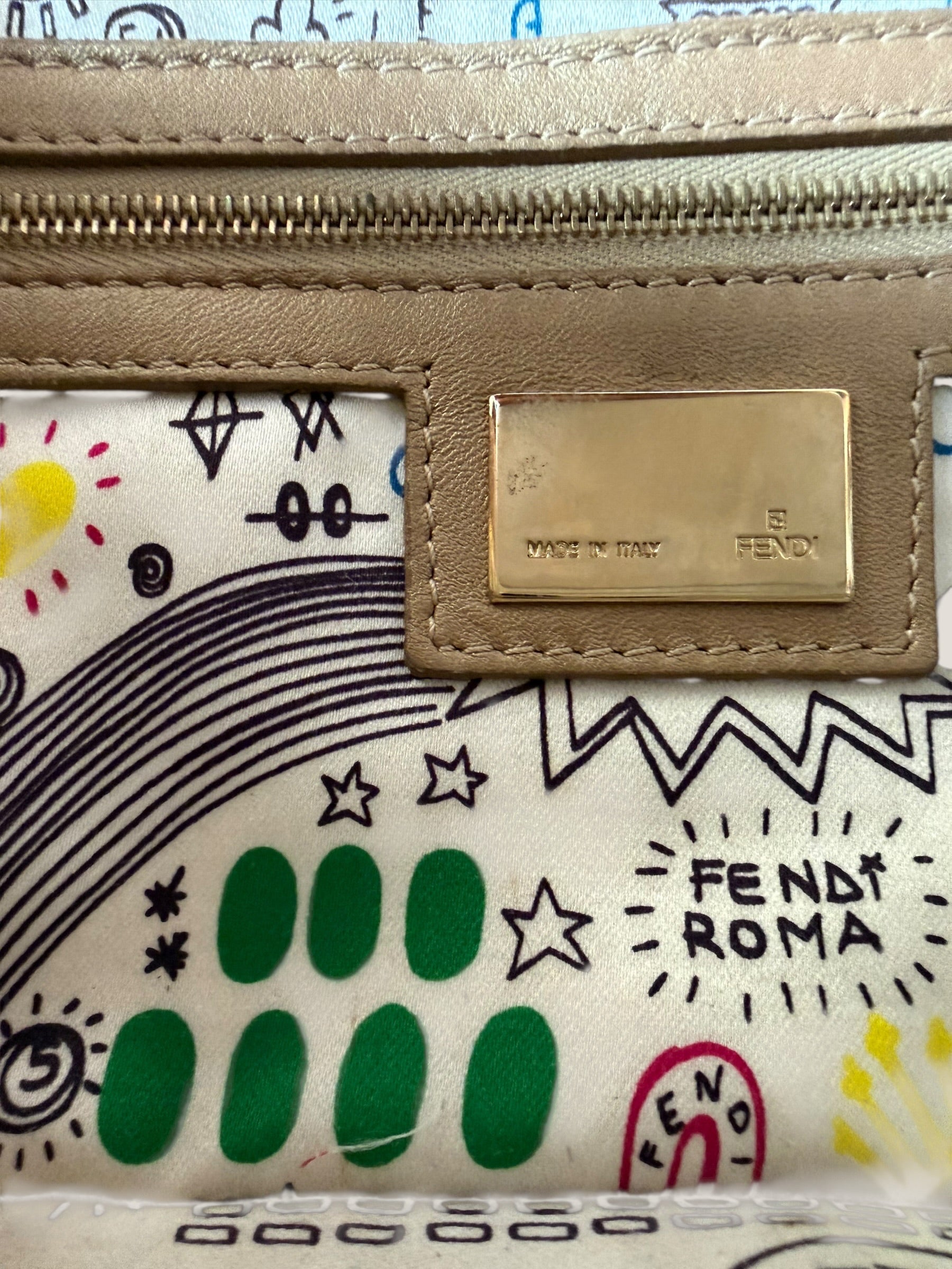 Fendi baguette in pelle