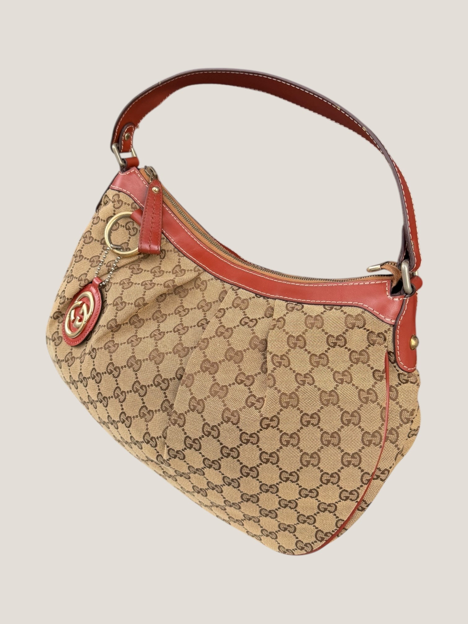 Gucci Sukey Hobo GG Canvas