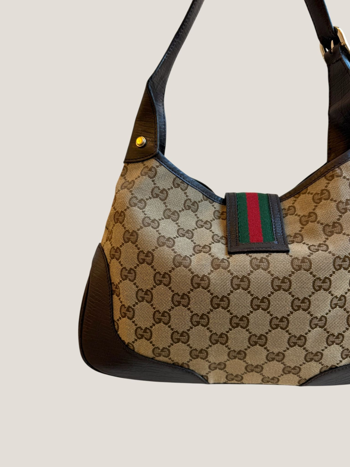 Gucci Jackie Web GG Canvas