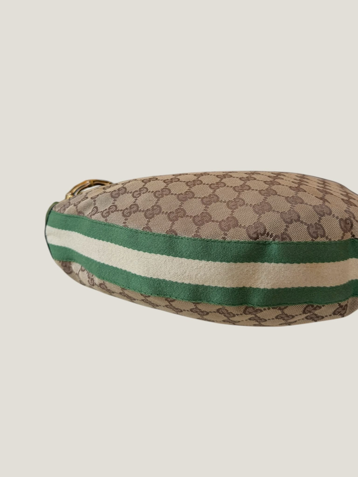 Gucci GG Canvas Hobo Bamboo