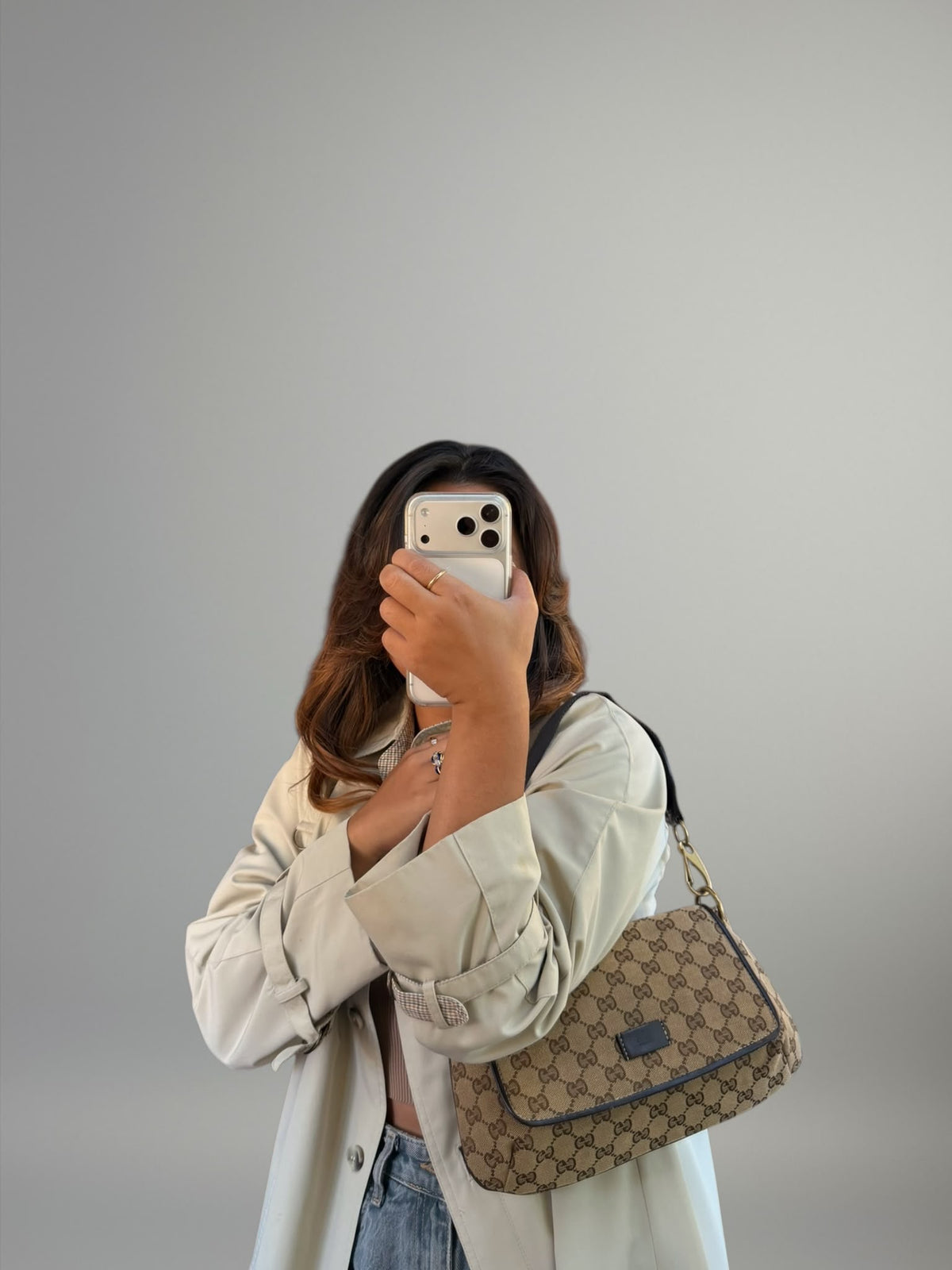 Gucci Web Flap Bag