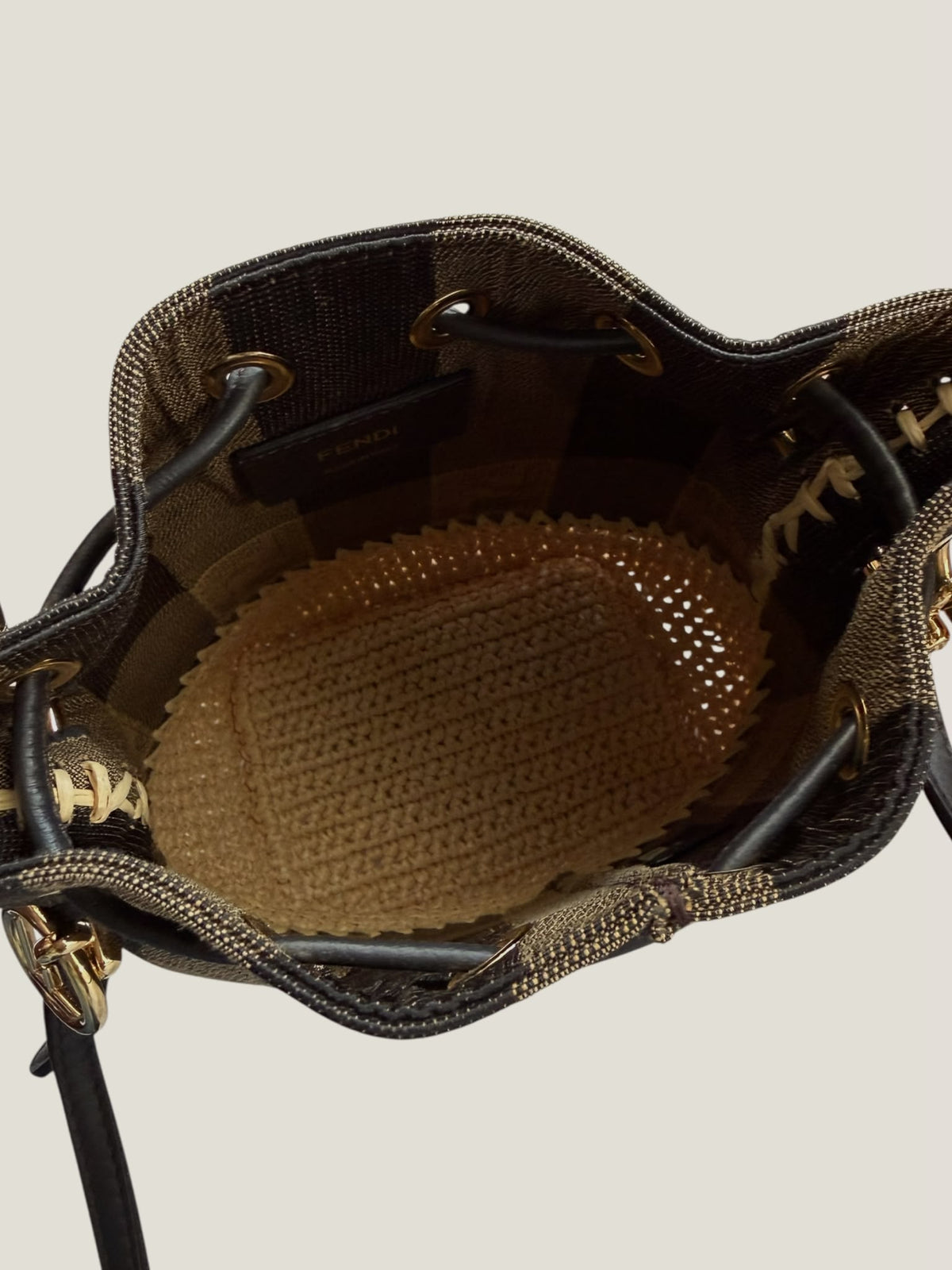 Fendi Mon Tresor Mini FF e Rafia