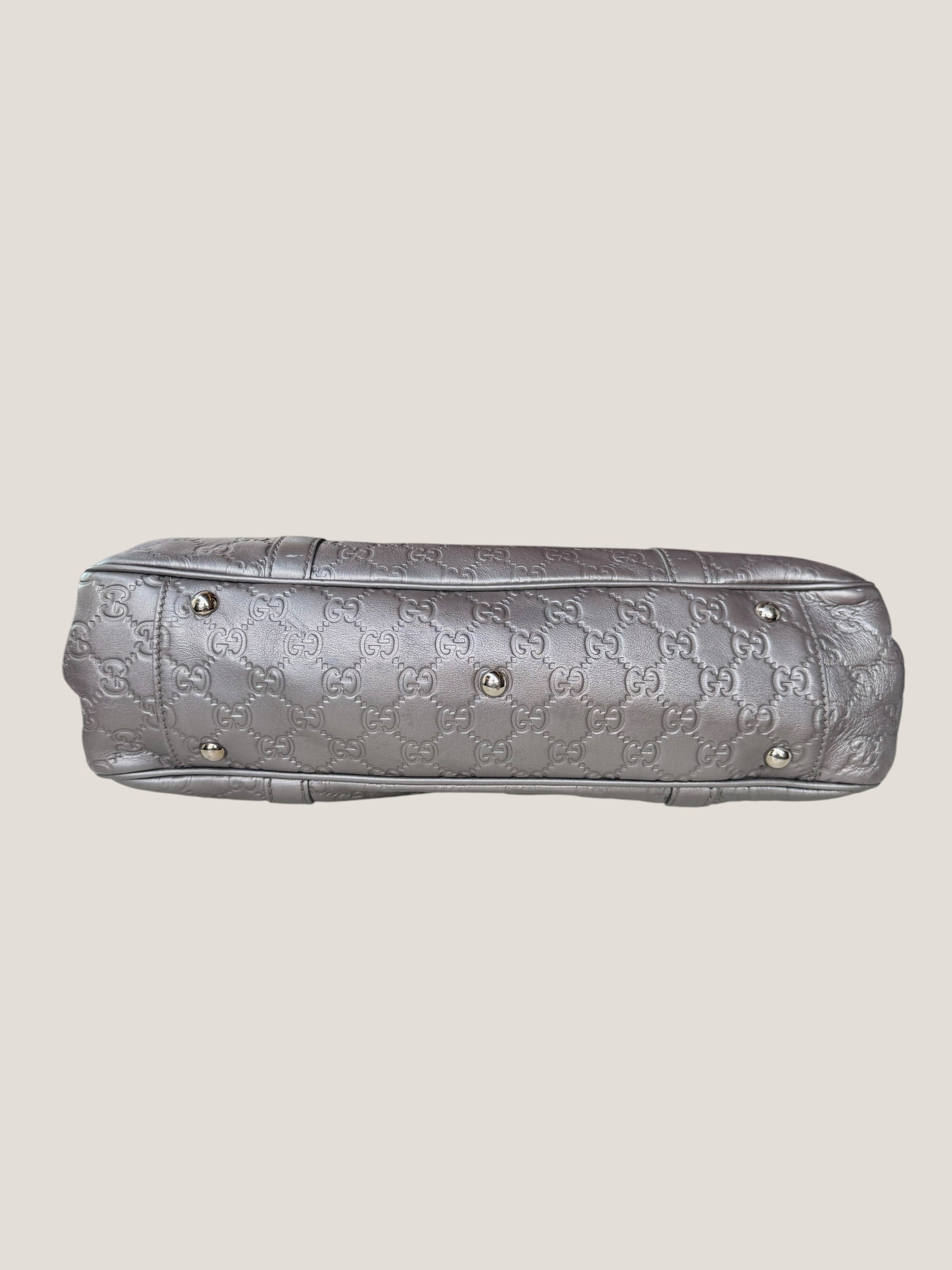 Gucci Metallic GG Twins Tote