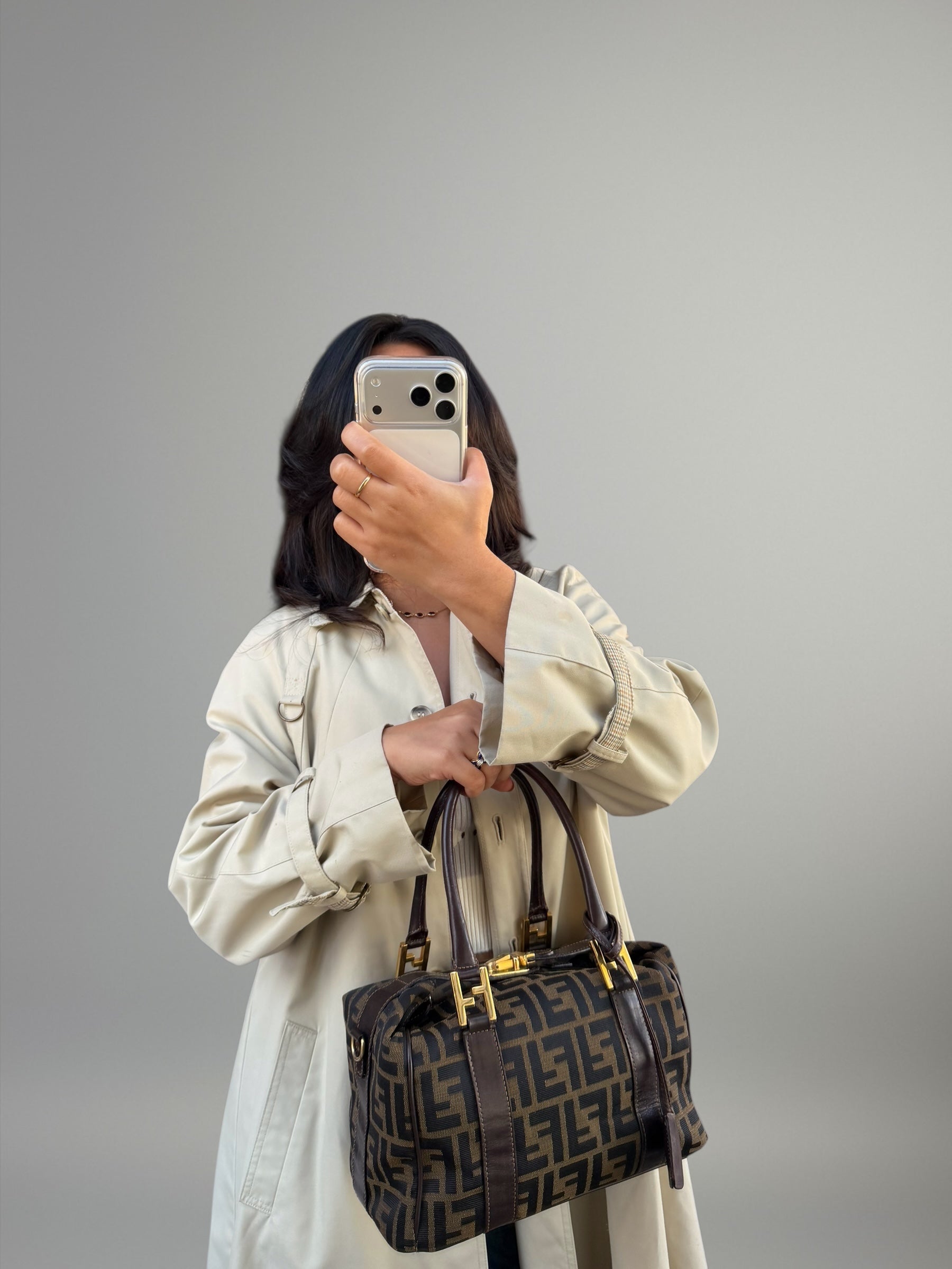 Fendi Bauletto Zucca