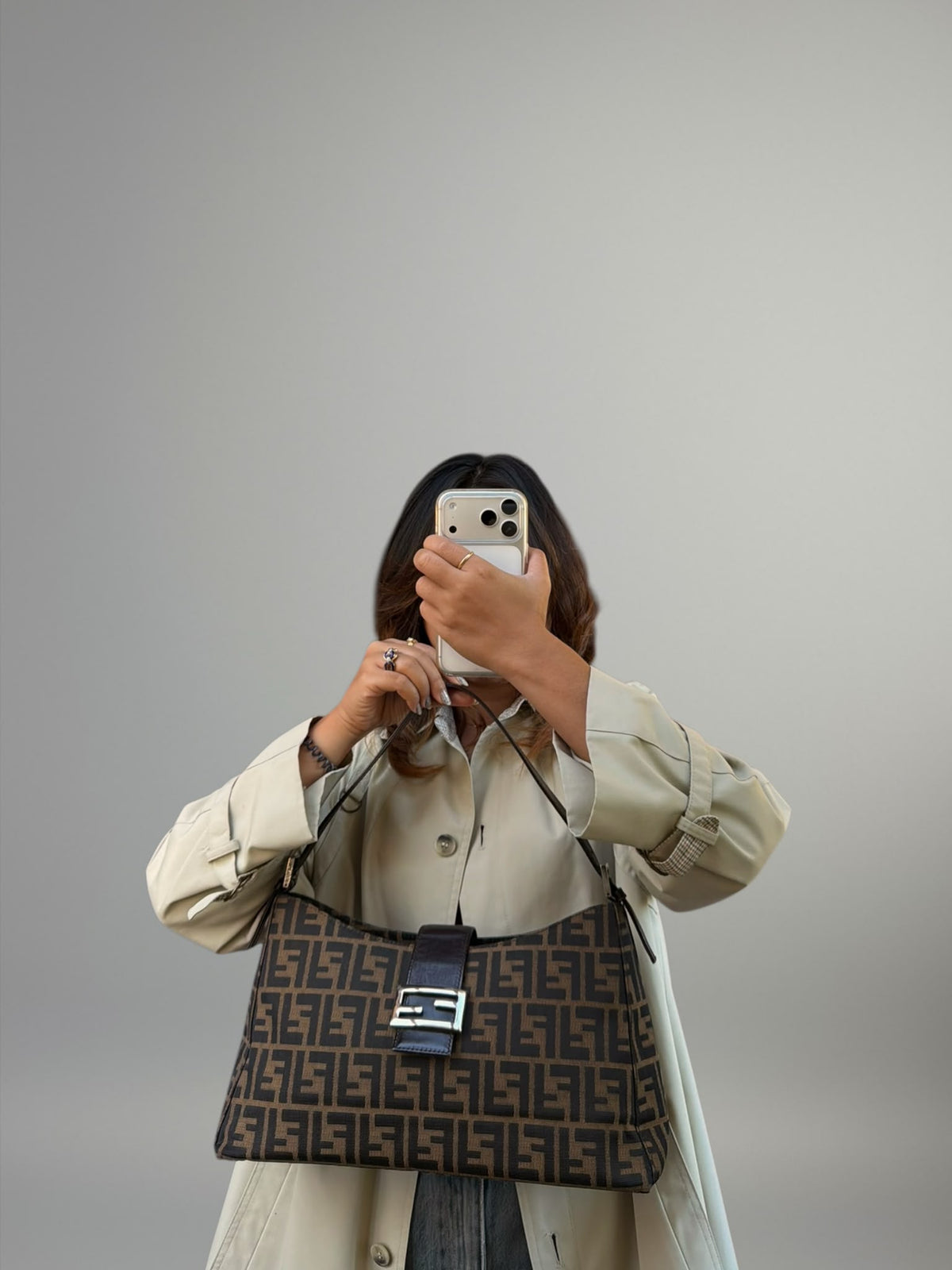 Fendi Baguette Zucca