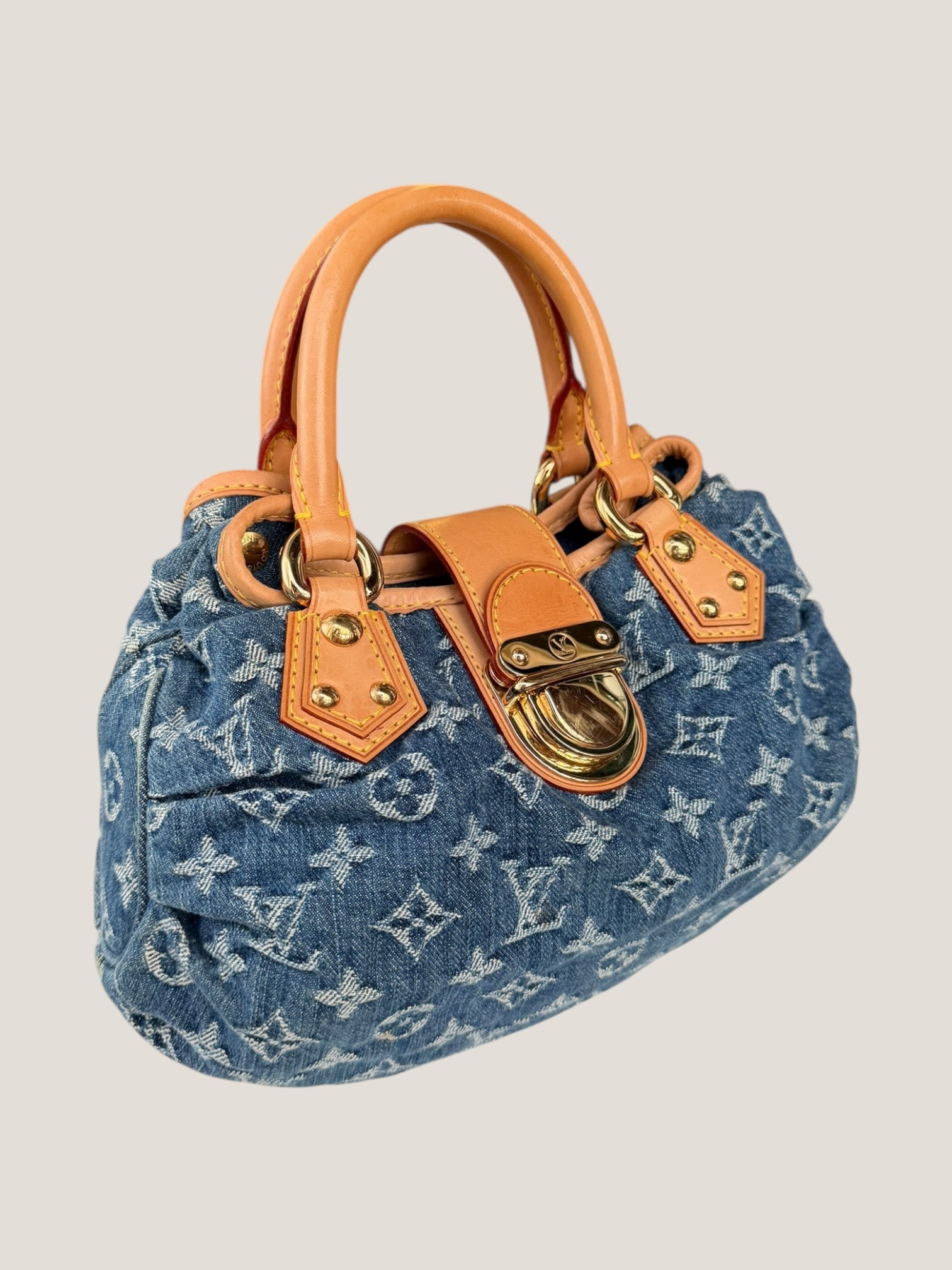 Louis Vuitton Mini Pleaty Denim