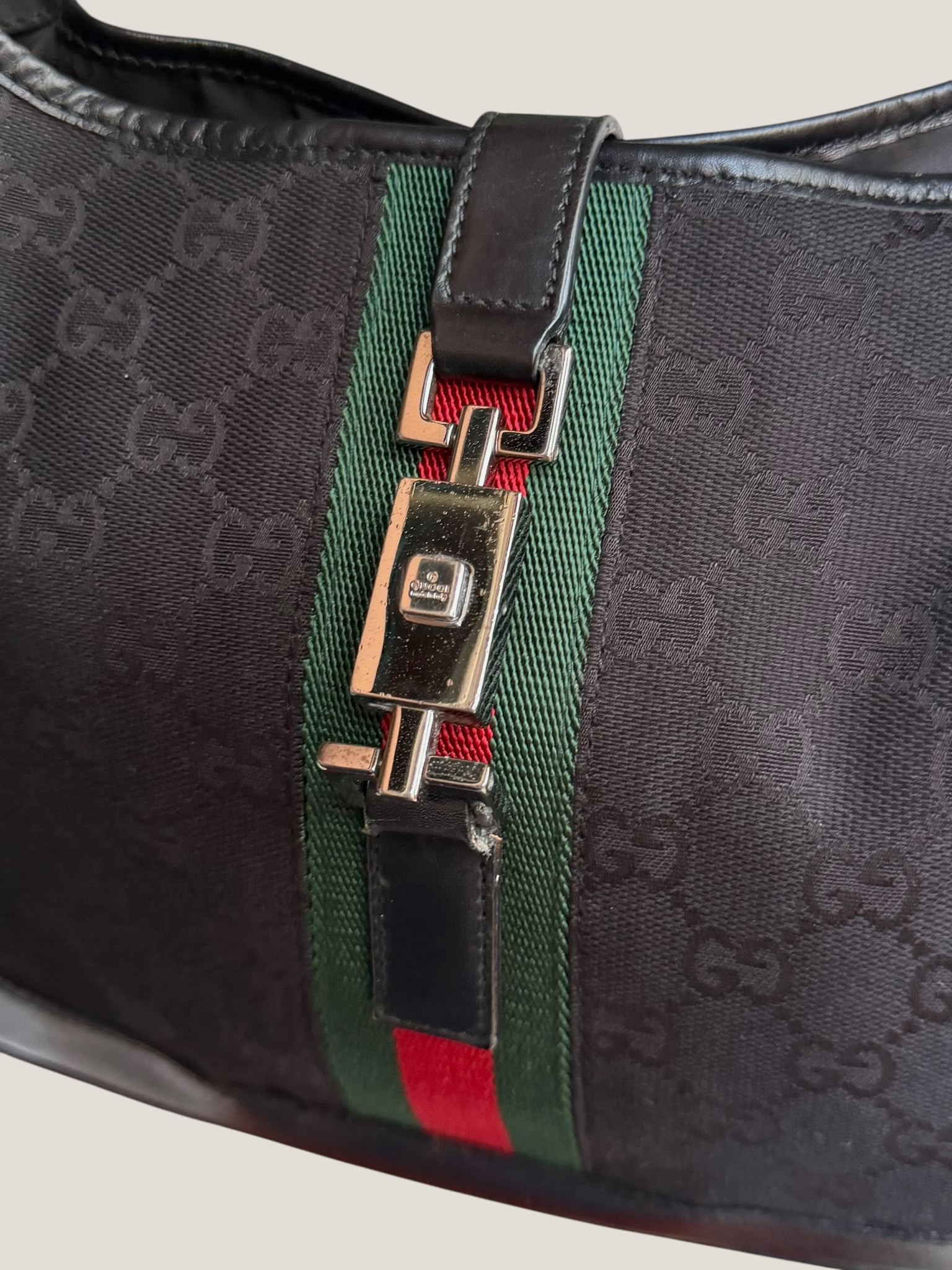 Gucci Jackie Web GG Canvas