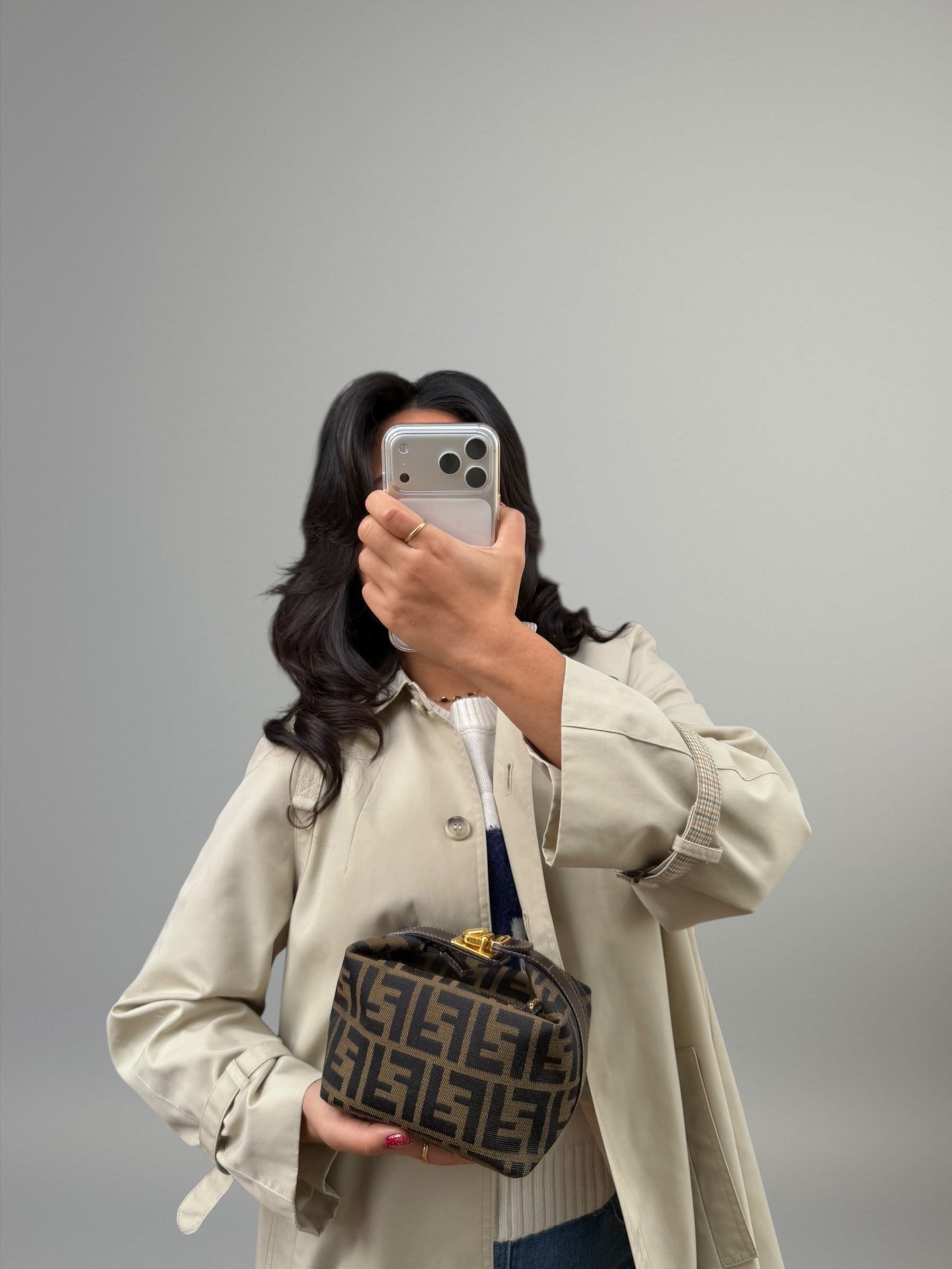 Fendi Mini Vanity Zucca